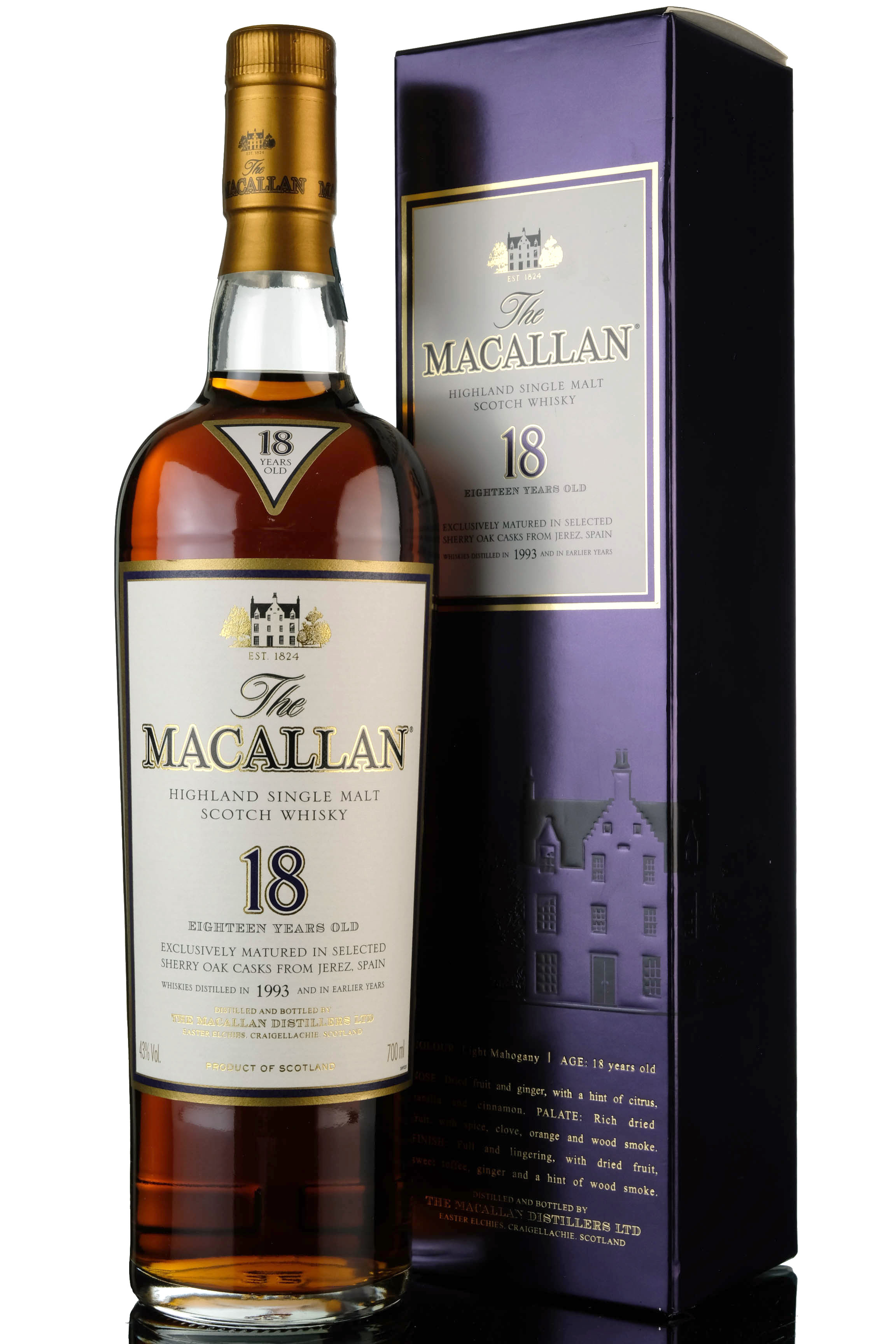 Macallan 1993 - 18 Year Old