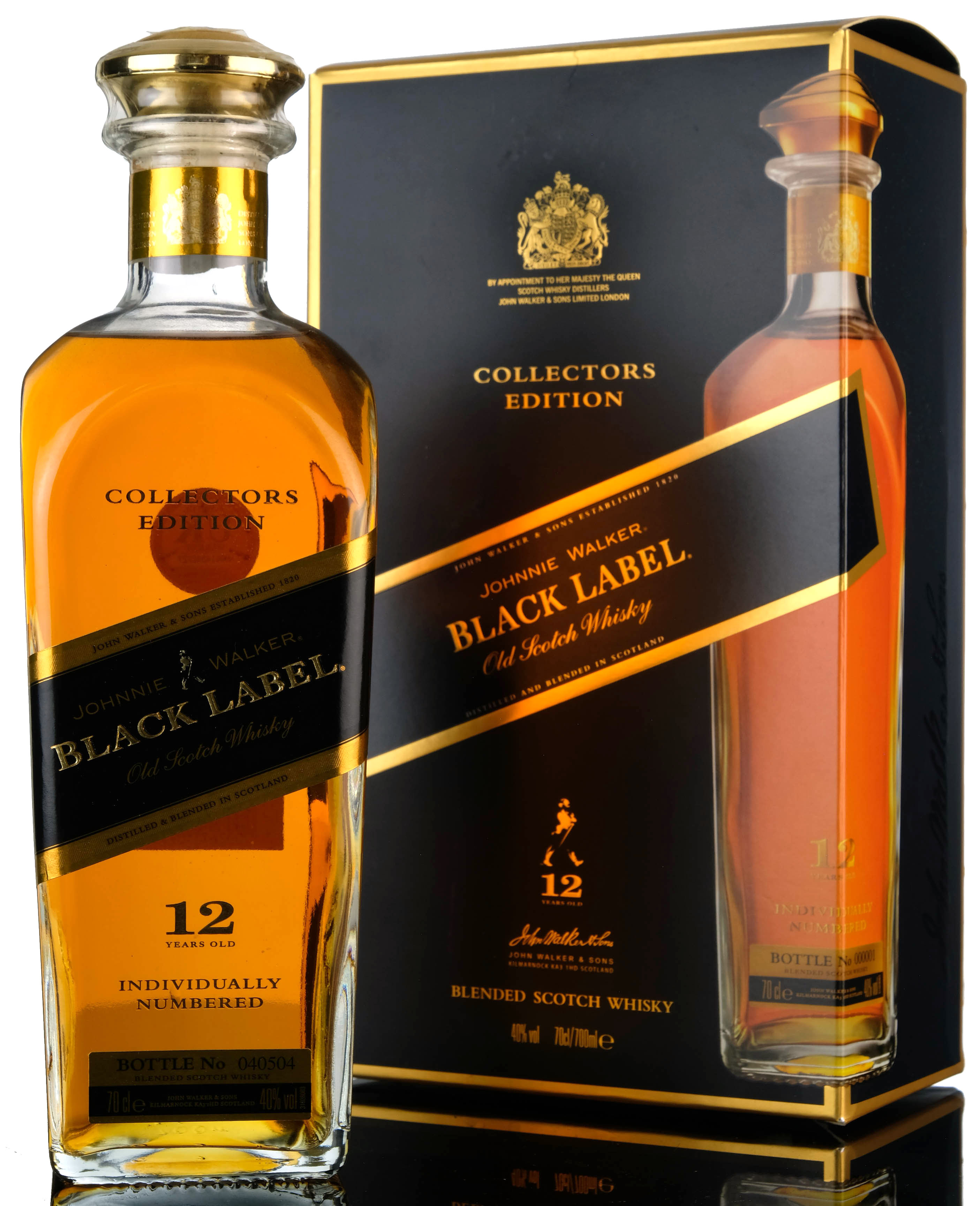 Johnnie Walker 12 Year Old - Black Label - Collectors Edition
