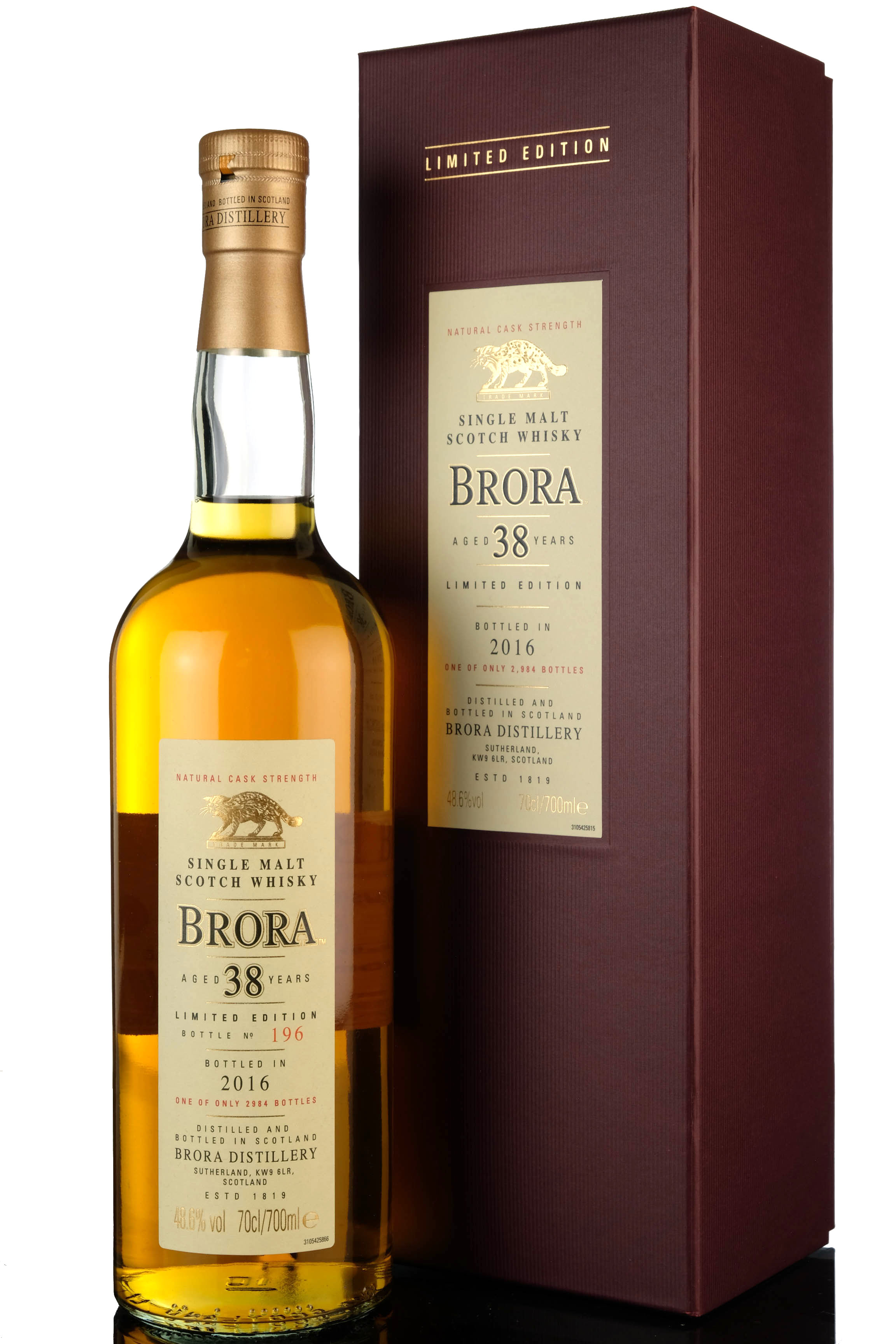 Brora 38 Year Old - 2016 Special Release