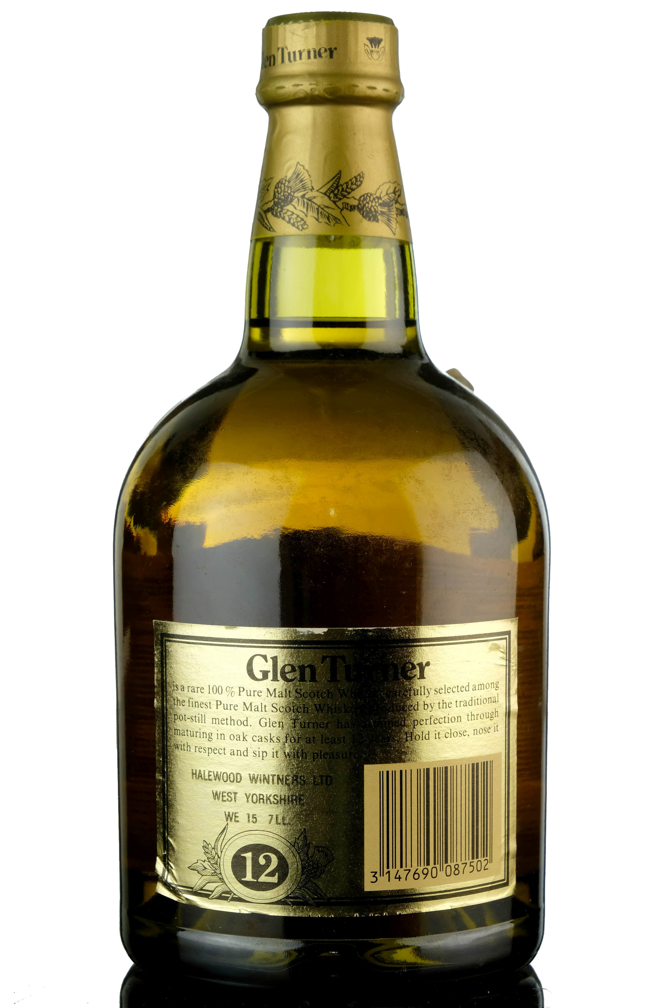 Glen Turner 12 Year Old - Pure Malt