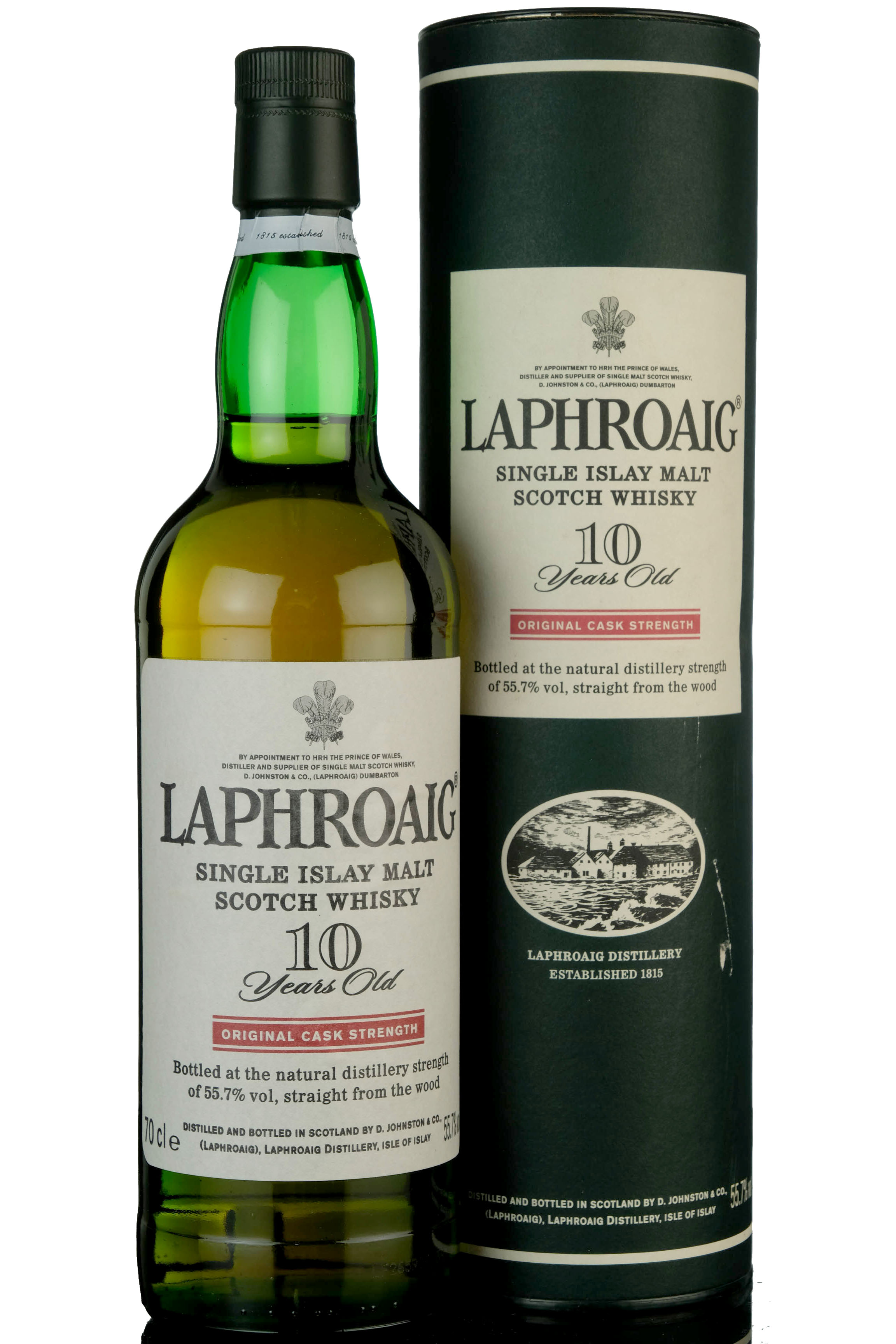 Laphroaig 10 Year Old - Original Cask Strength - 55.7%