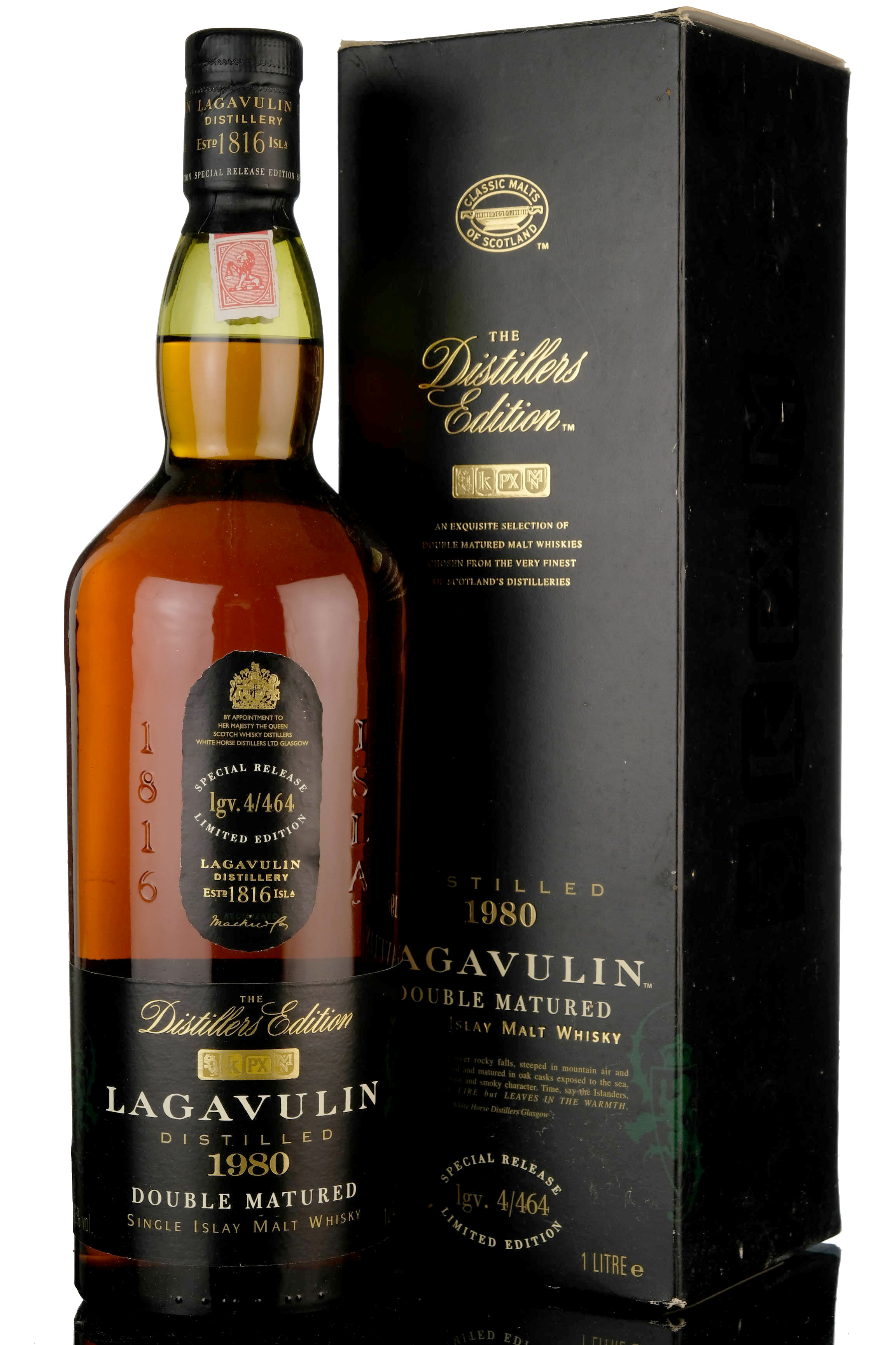 Lagavulin 1980 - Distillers Edition  1 Litre