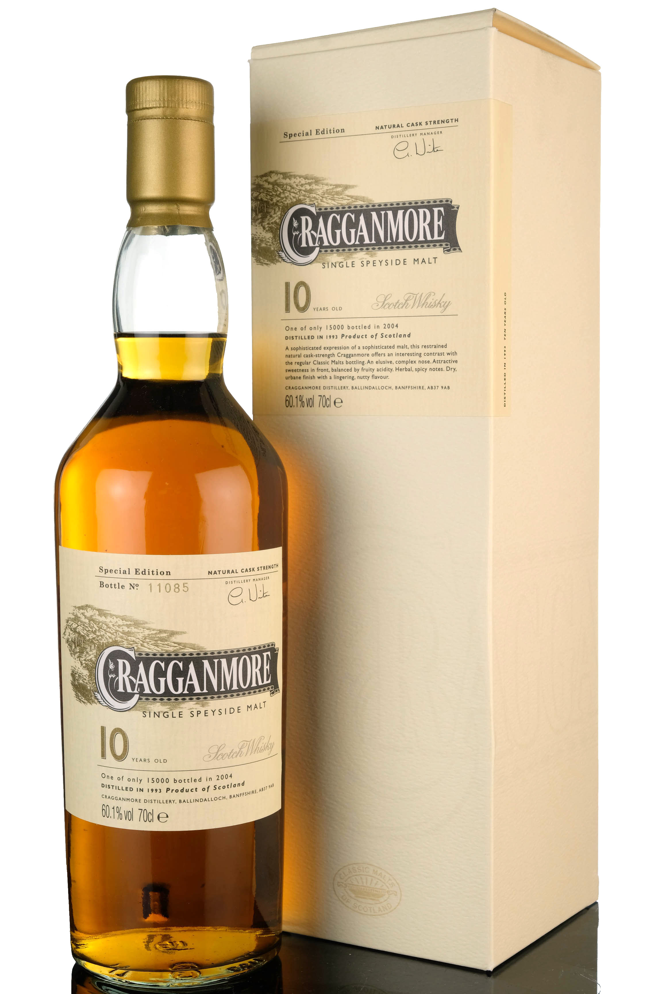 Cragganmore 1993-2004 - 10 Year Old