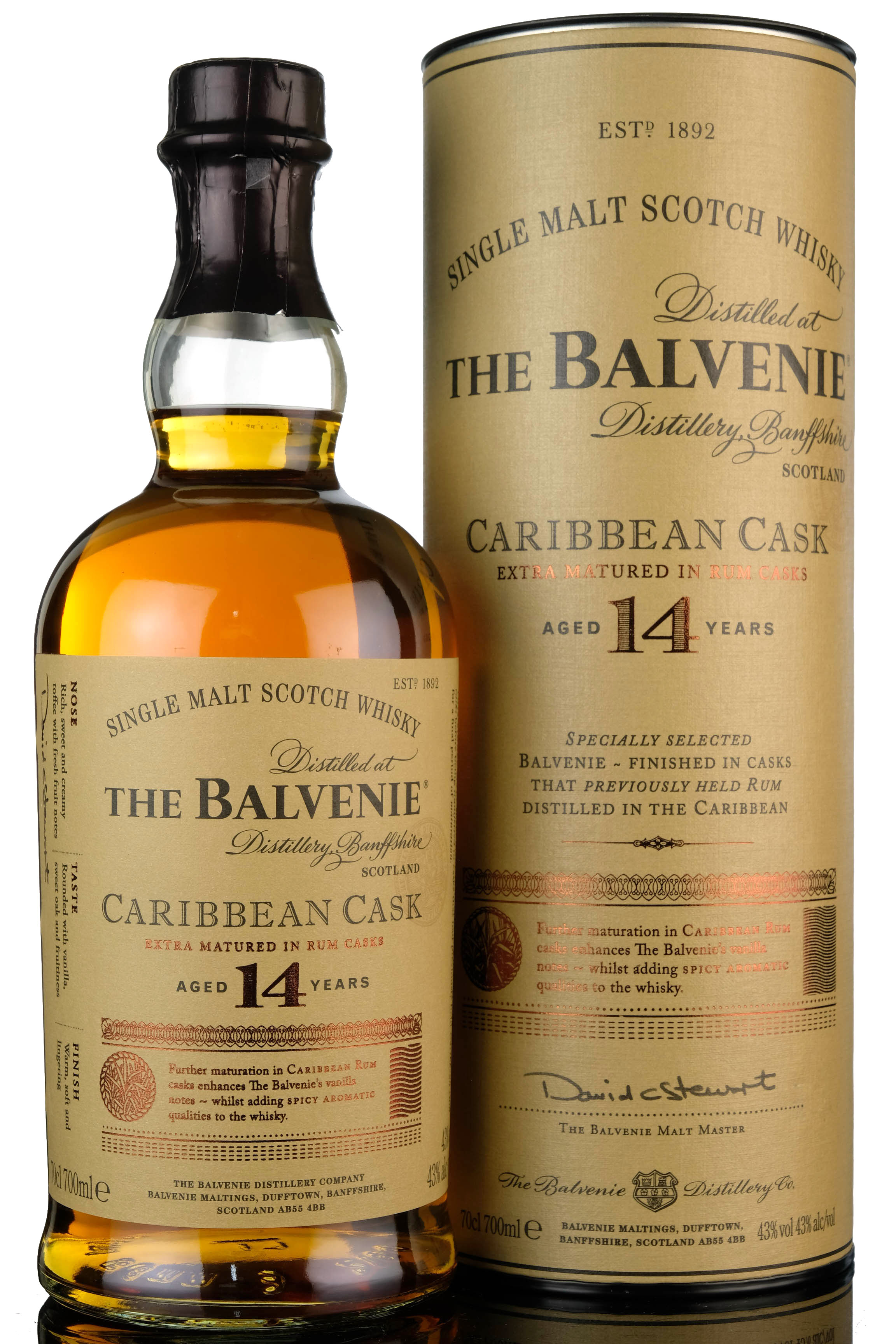 Balvenie 14 Year Old - Caribbean Cask