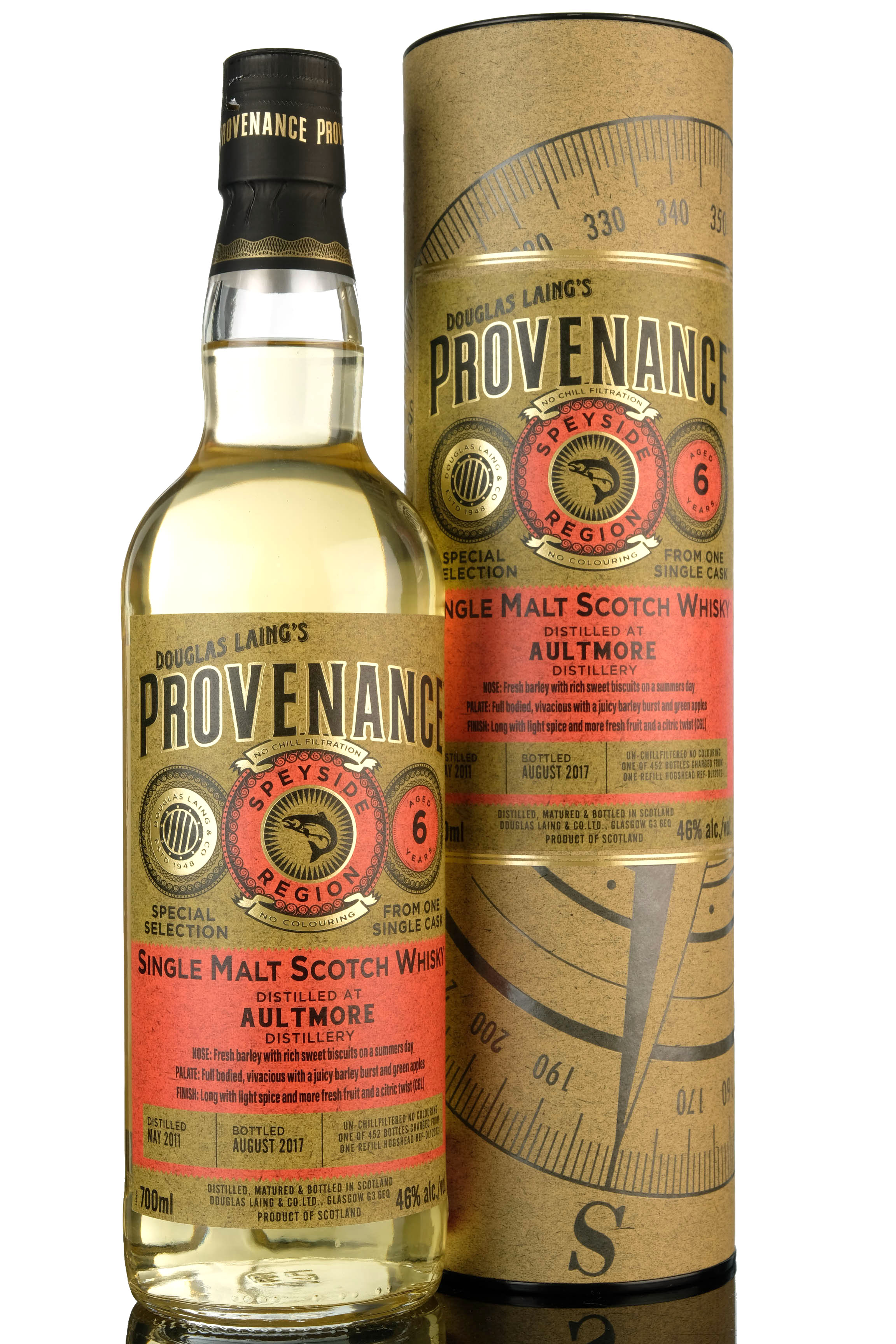 Aultmore 2011-2017 - 6 Year Old - Provenance