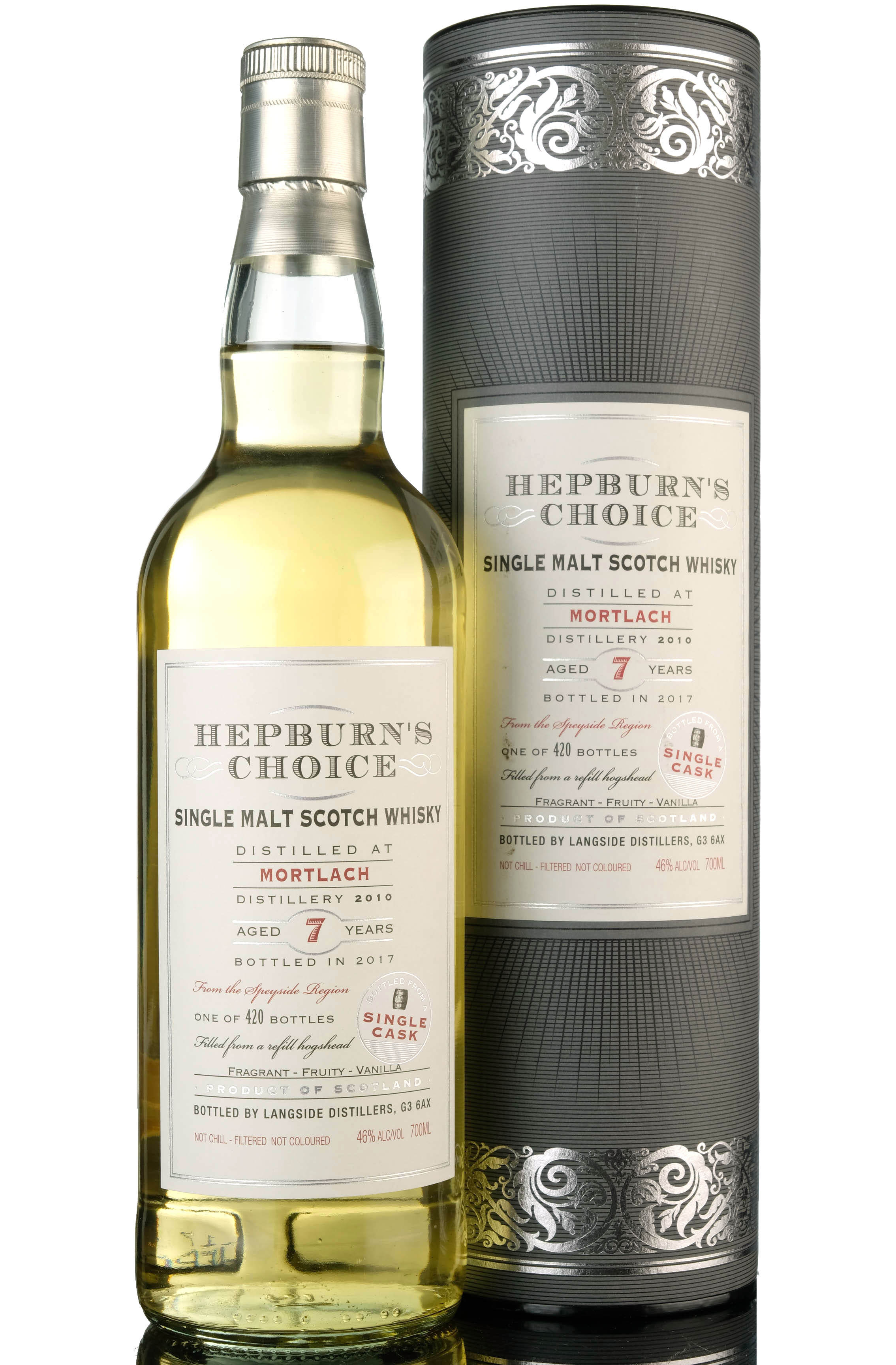 Mortlach 20102017  7 Year Old  Hepburns Choice