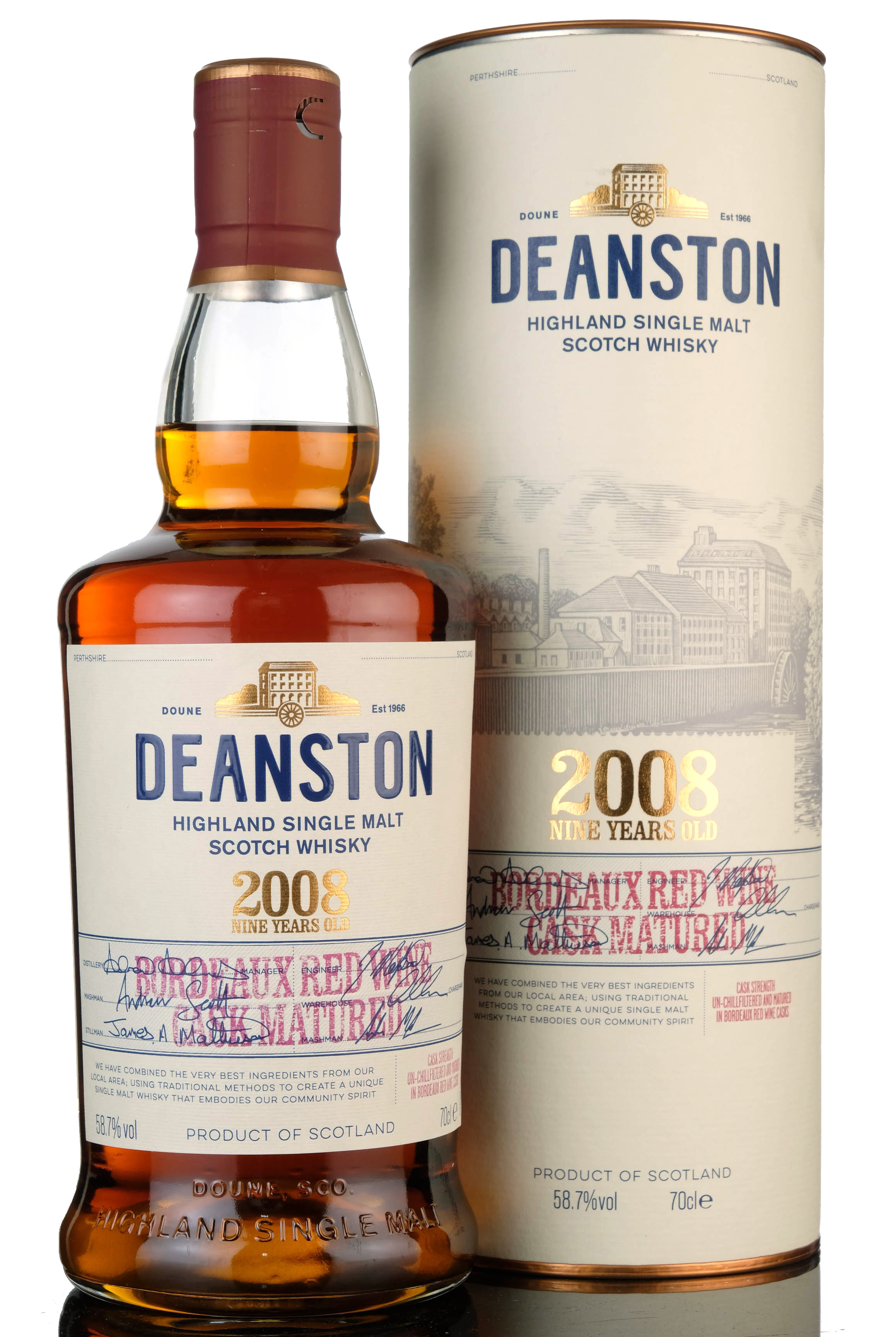 Deanston 2008 - 9 Year Old - Cask Strength