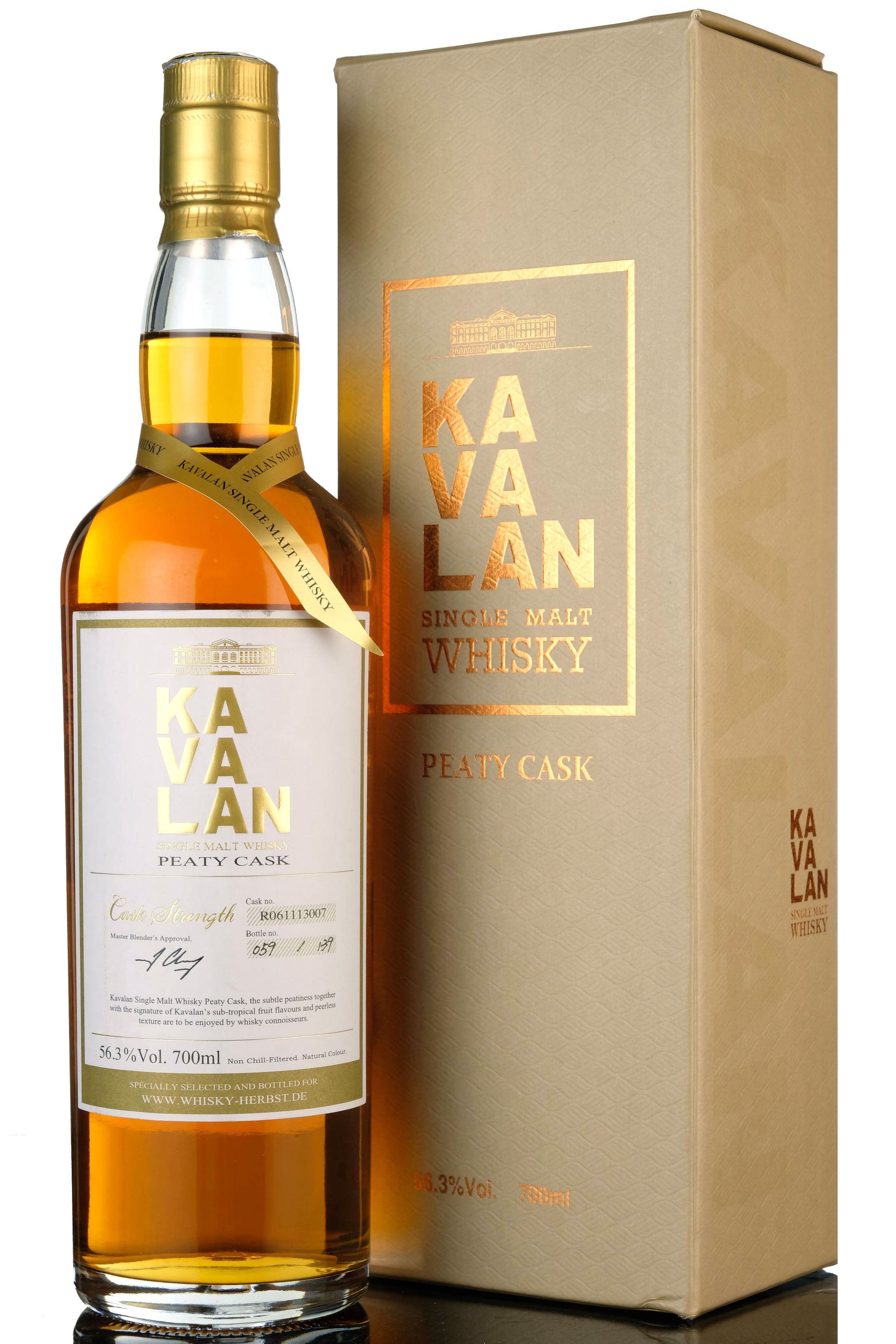 Kavalan Peaty Cask - R061113007