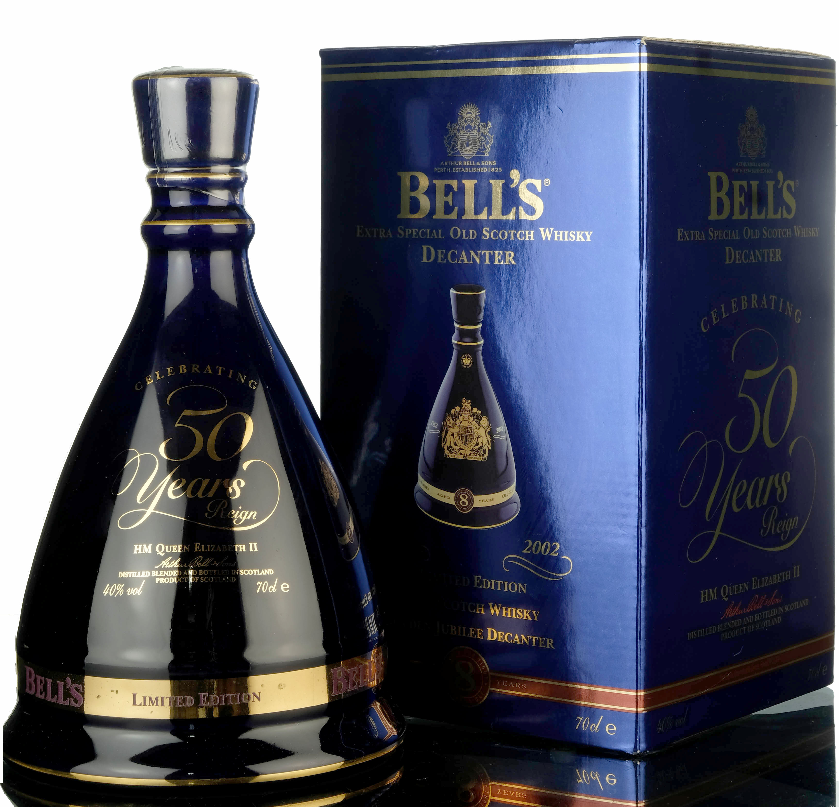 Bells Golden Jubilee 50 Years Reign 1952-2002 Of Her Majesty Queen Elizabeth II