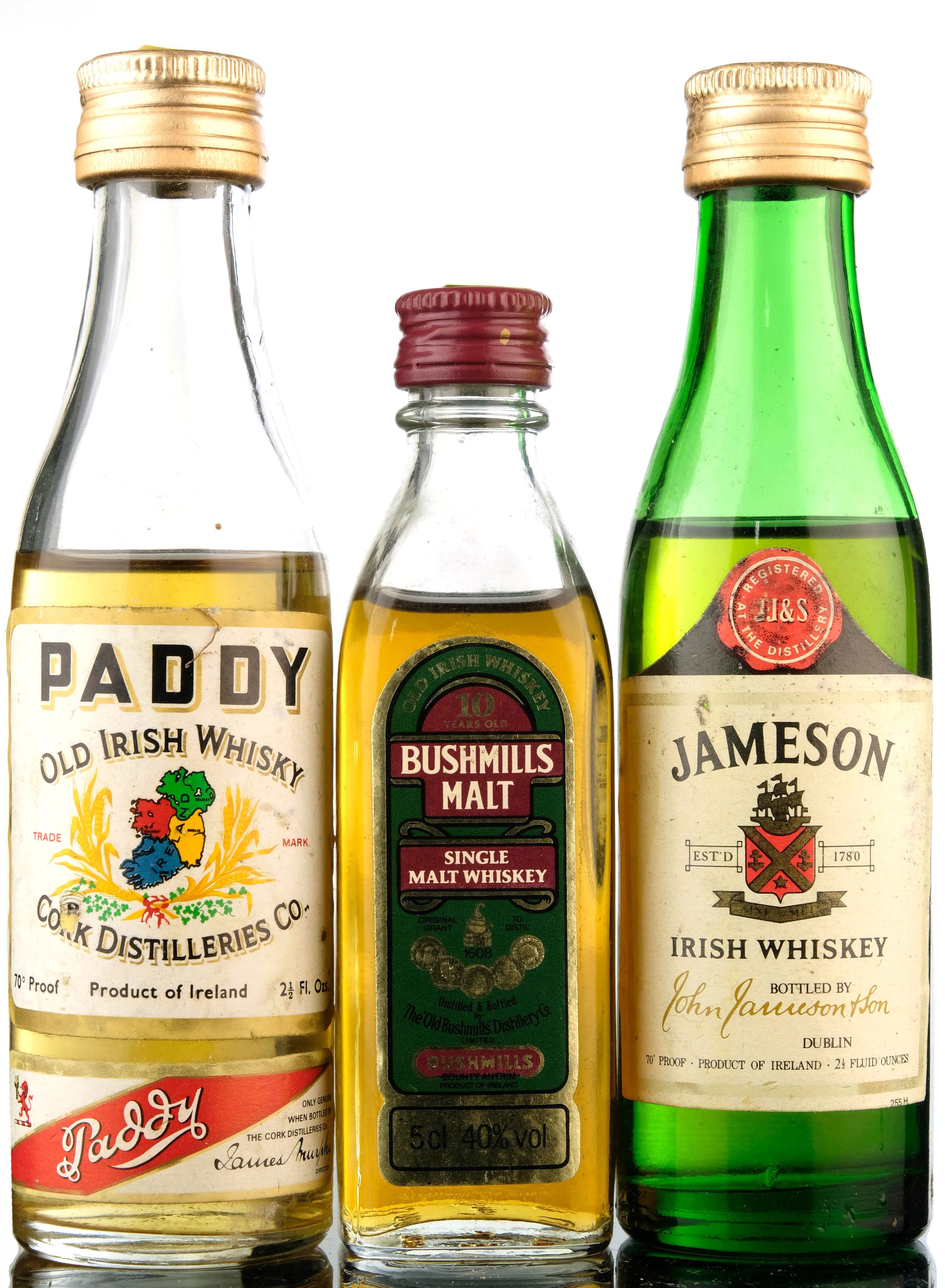 3 x Irish Miniatures