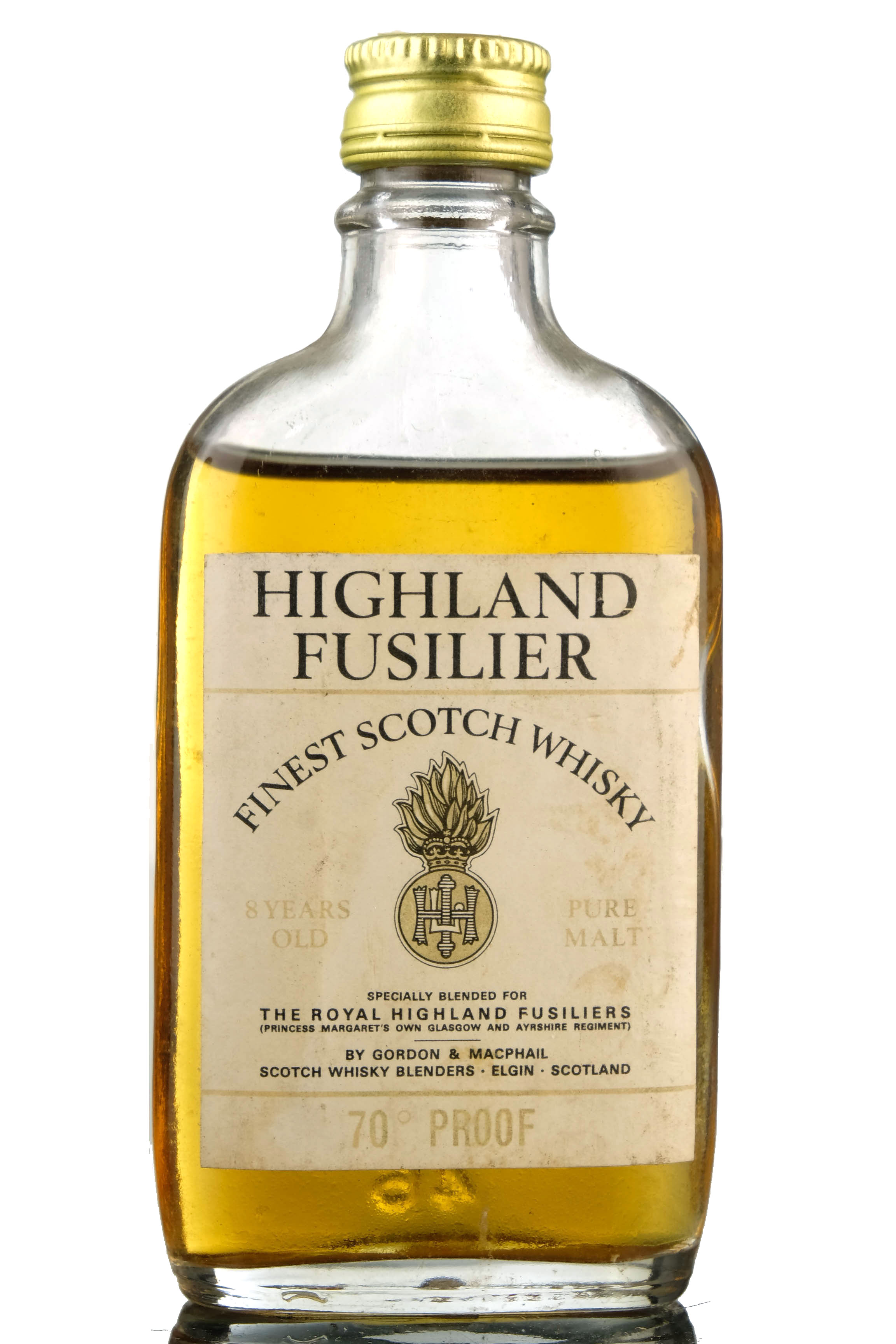 Highland Fusilier 8 Year Old - 70 Proof - Gordon & Macphail Miniature