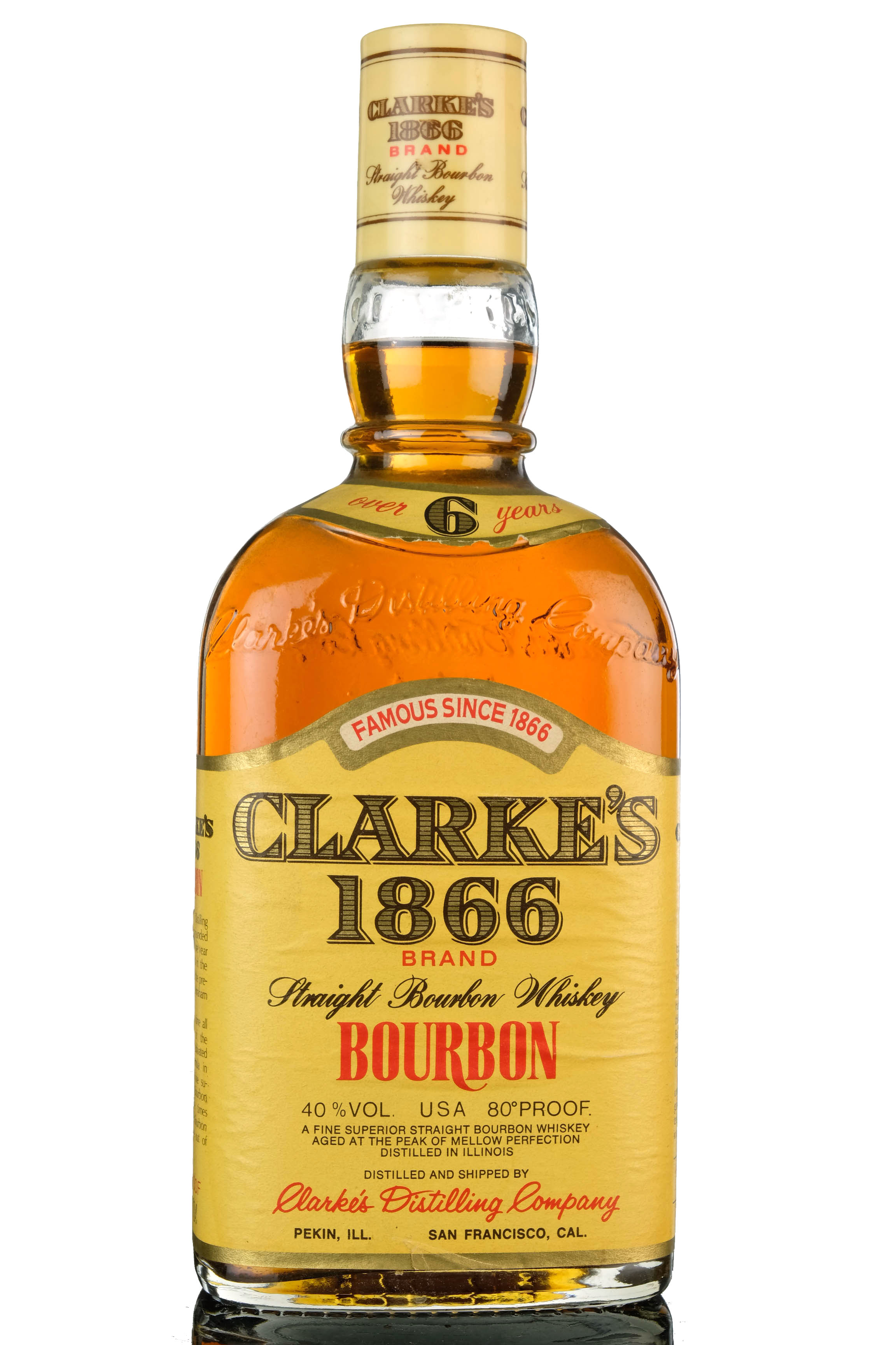 Clarkes 6 Year Old - Kentucky Straight Bourbon Whiskey