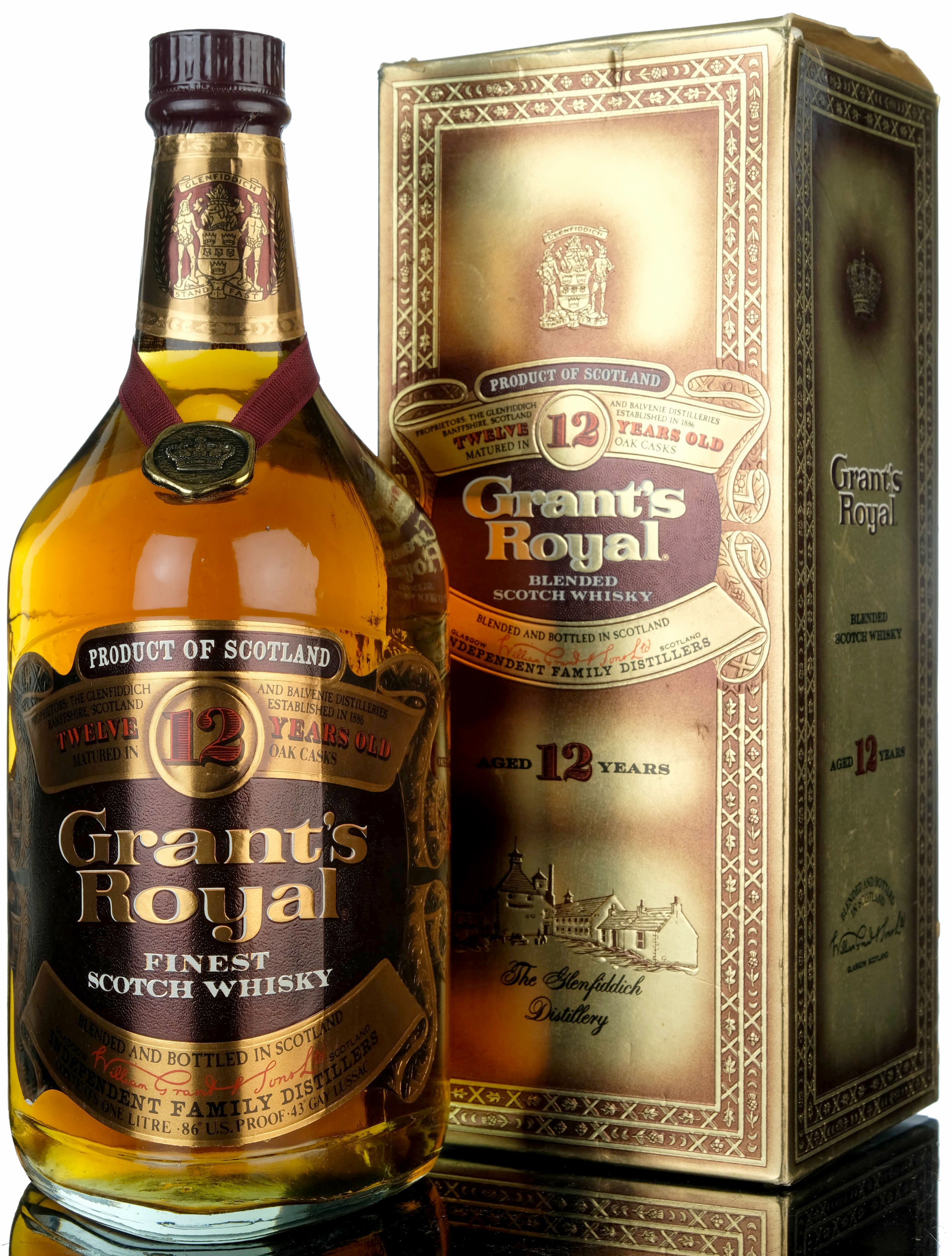 Grants Royal 12 Year Old - 1 Litre