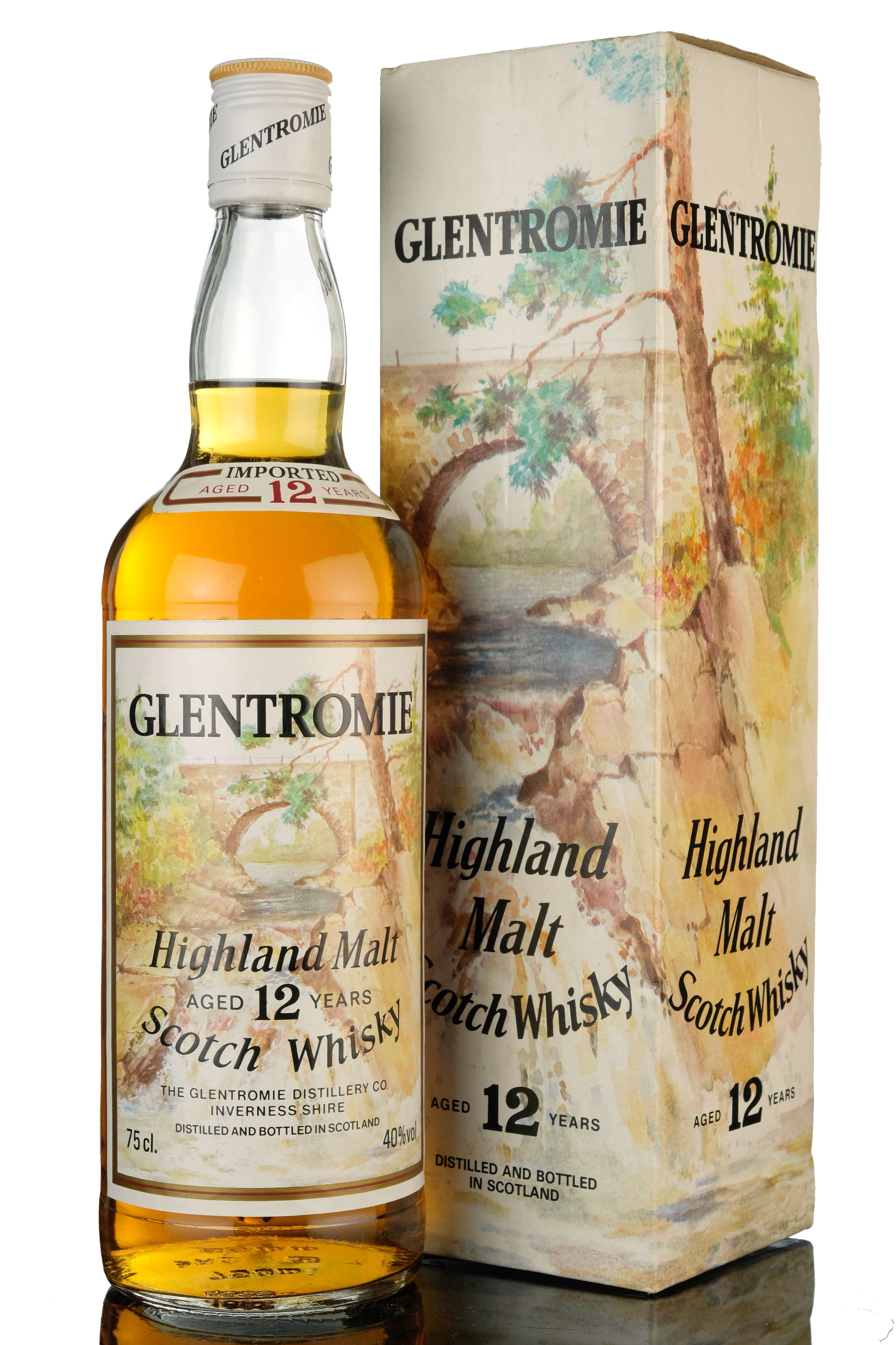 Glentromie 12 Year Old - Highland Malt - 1980s