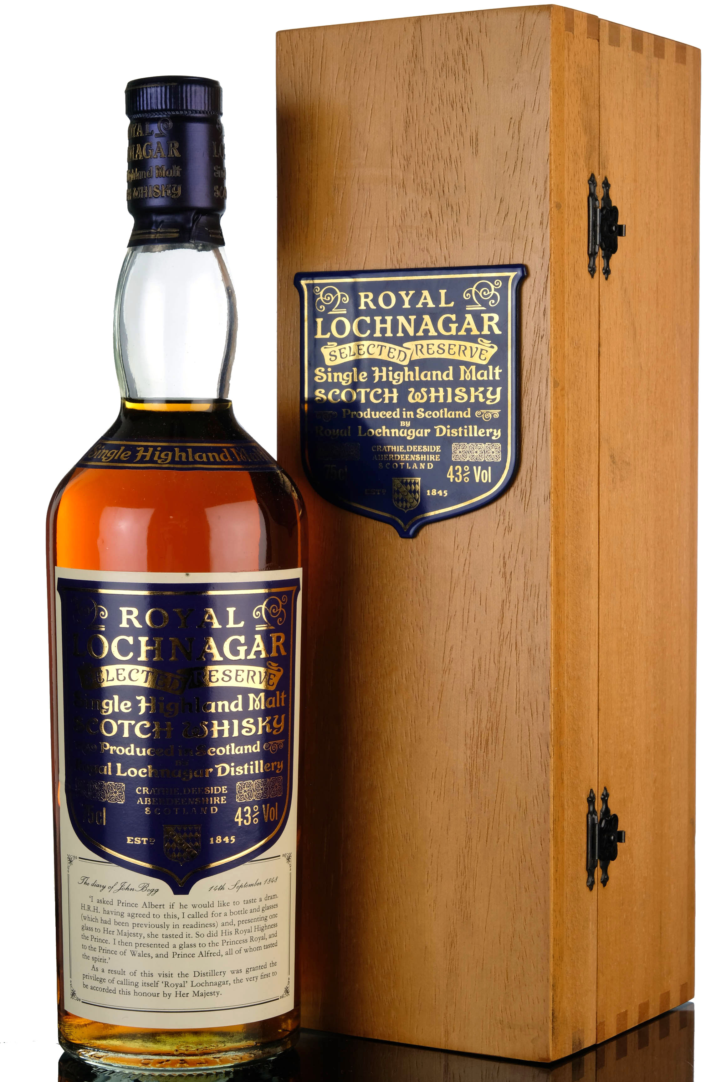 Royal Lochnagar Select Reserve - Circa 1990