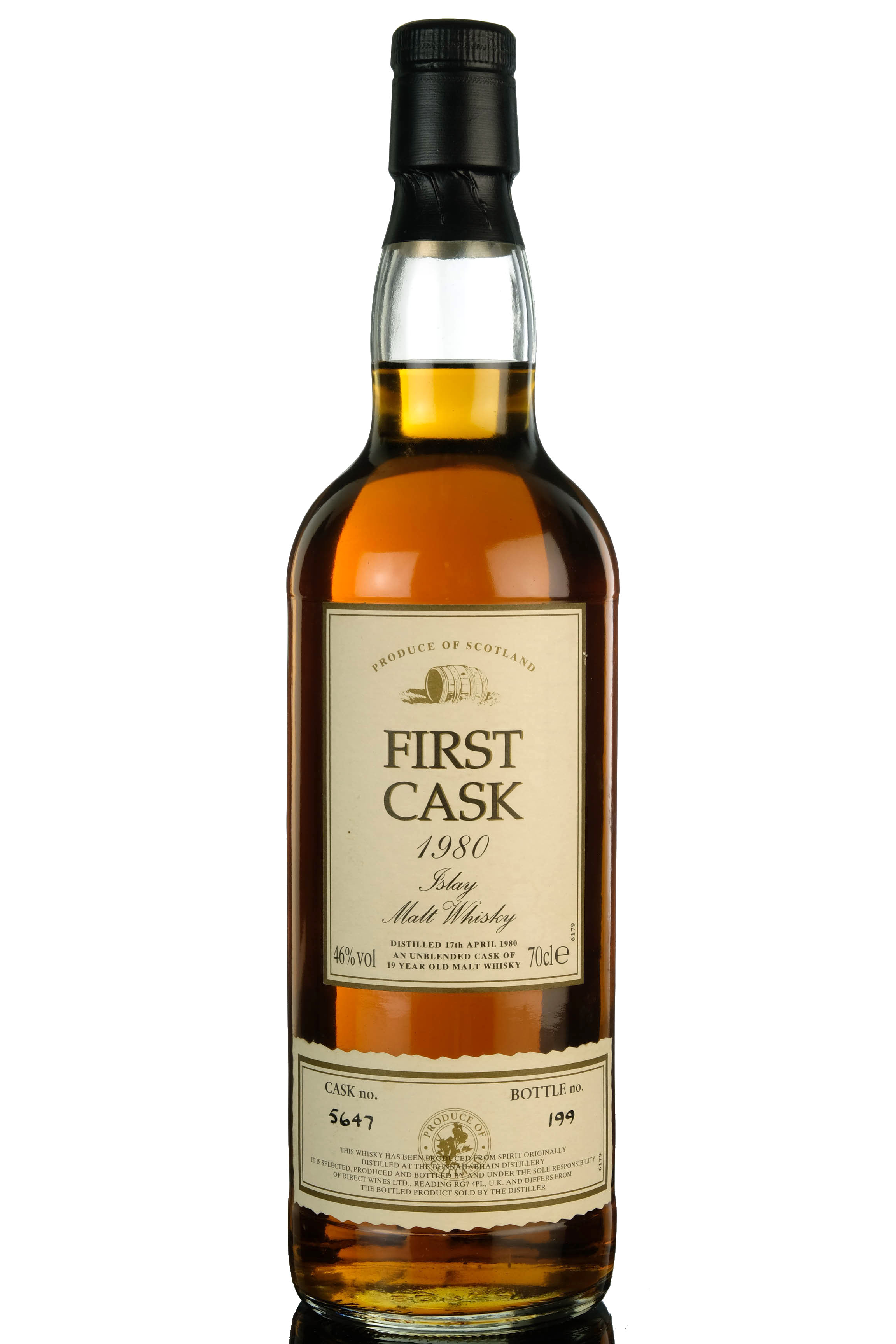 Bunnahabhain 1980 - 19 Year Old - First Cask 5647