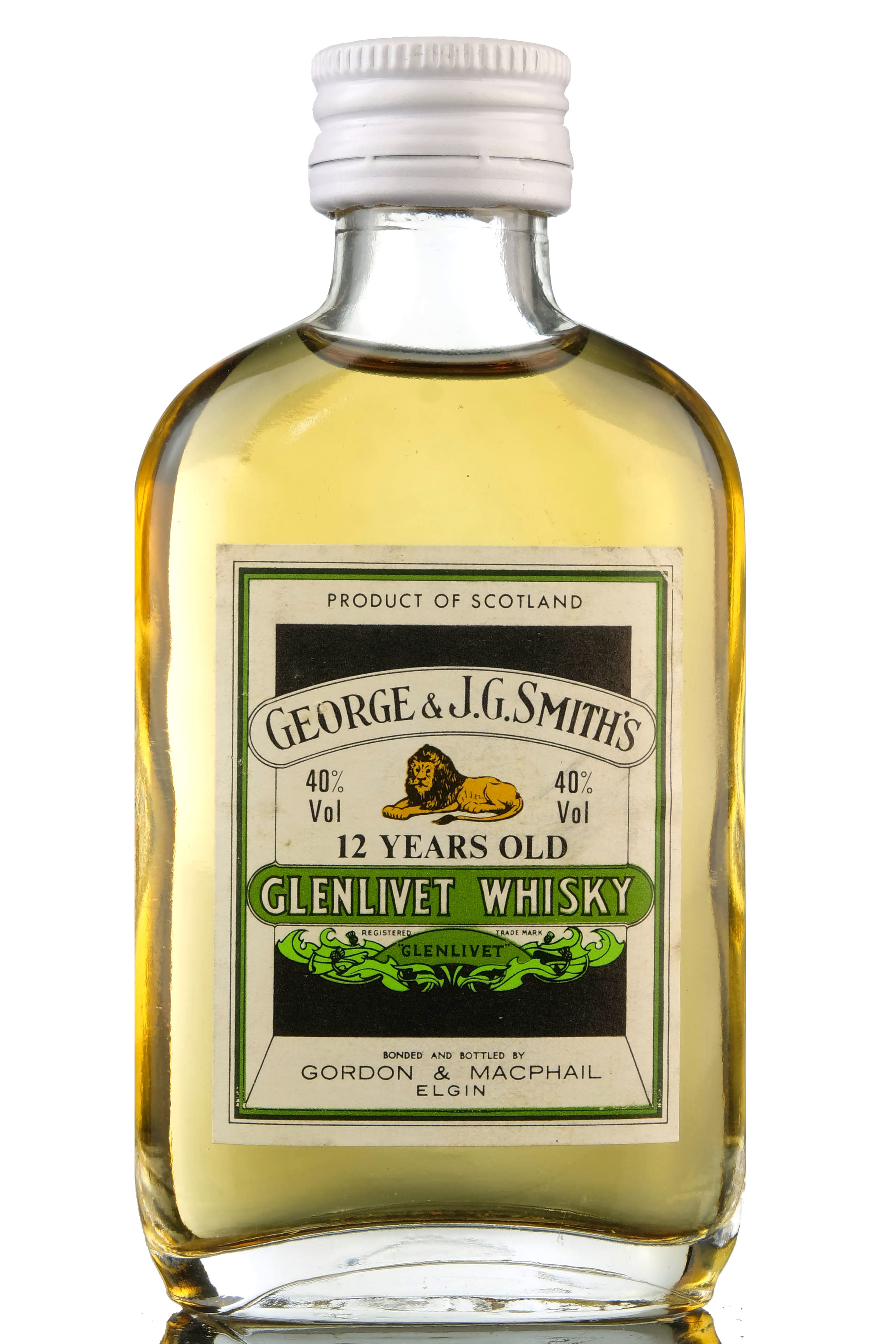 Glenlivet 12 Year Old Miniature - Gordon & MacPhail