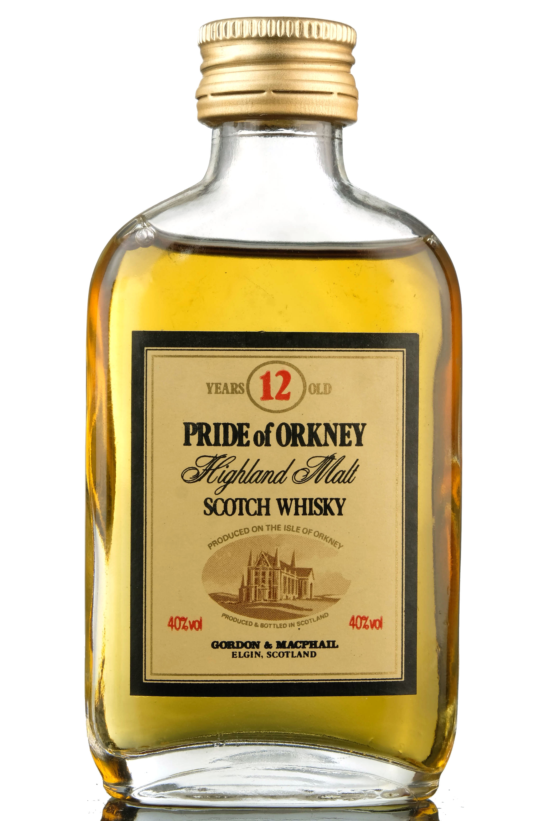 Pride Of Orkney 12 Year Old - Gordon & MacPhail Miniature