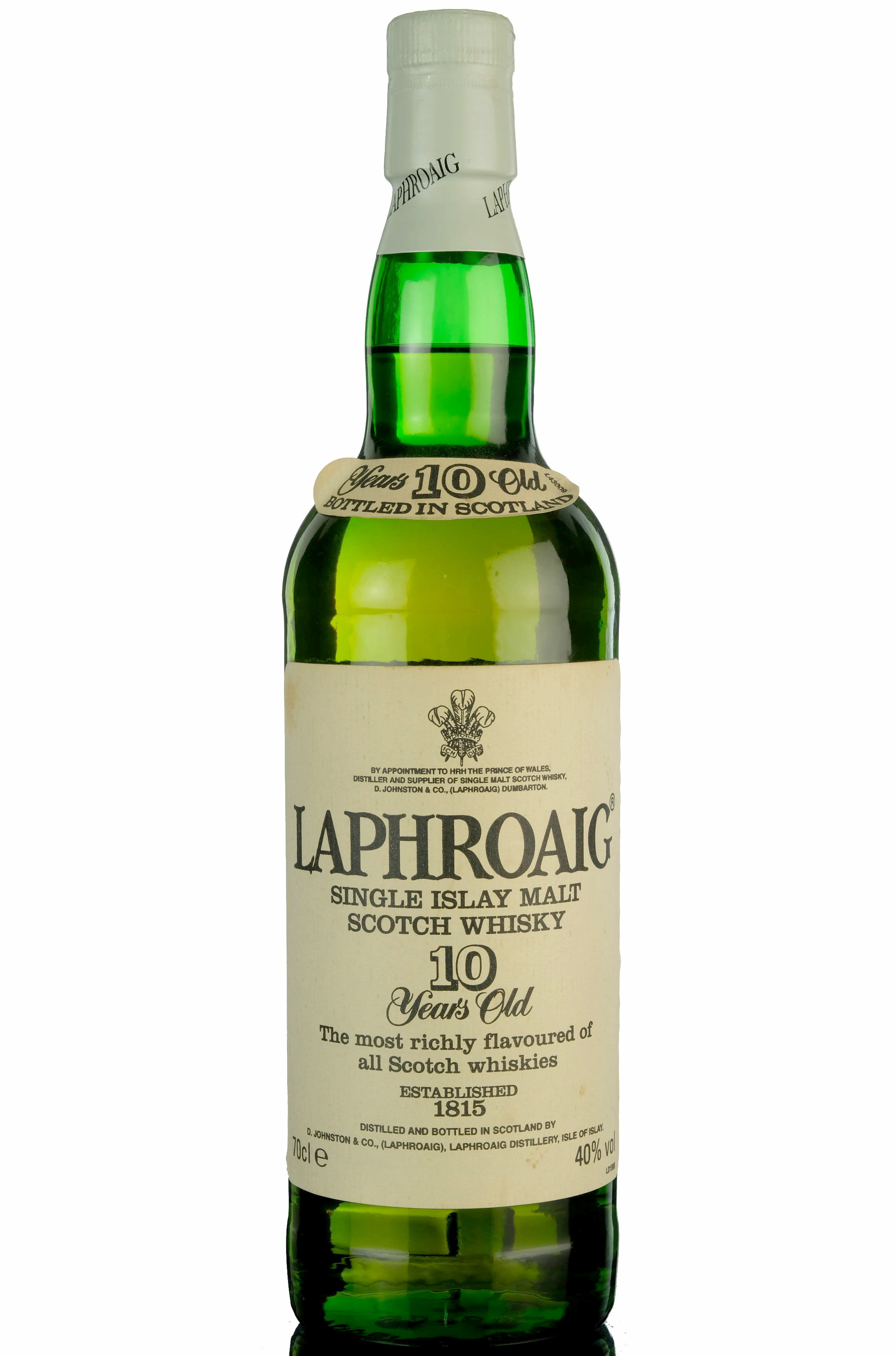 Laphroaig 10 Year Old - Late 1990s