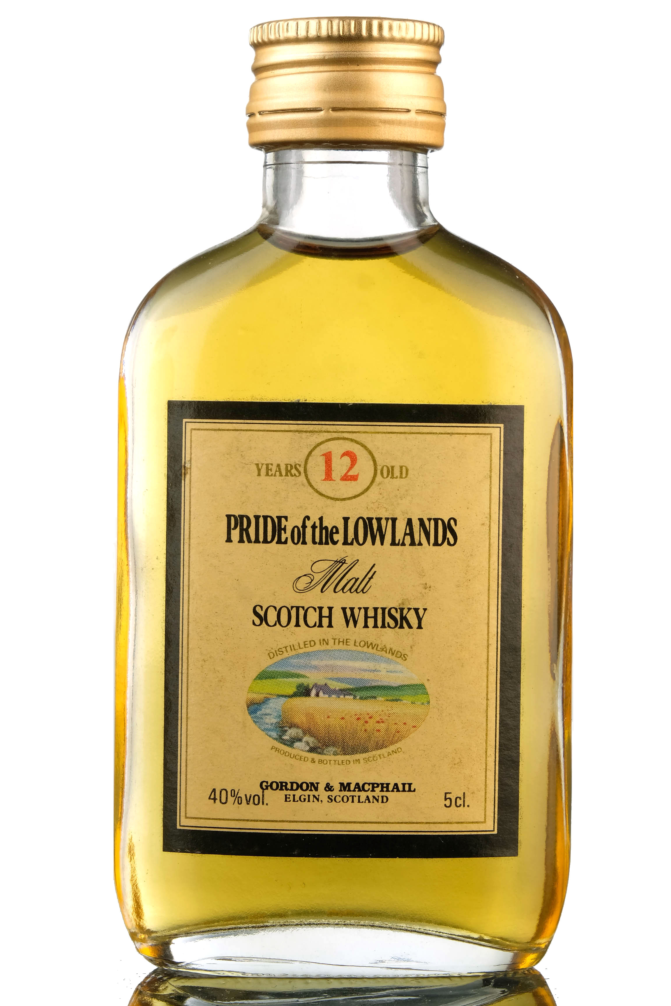 Pride Of The Lowlands 12 Year Old - Gordon & MacPhail Miniature