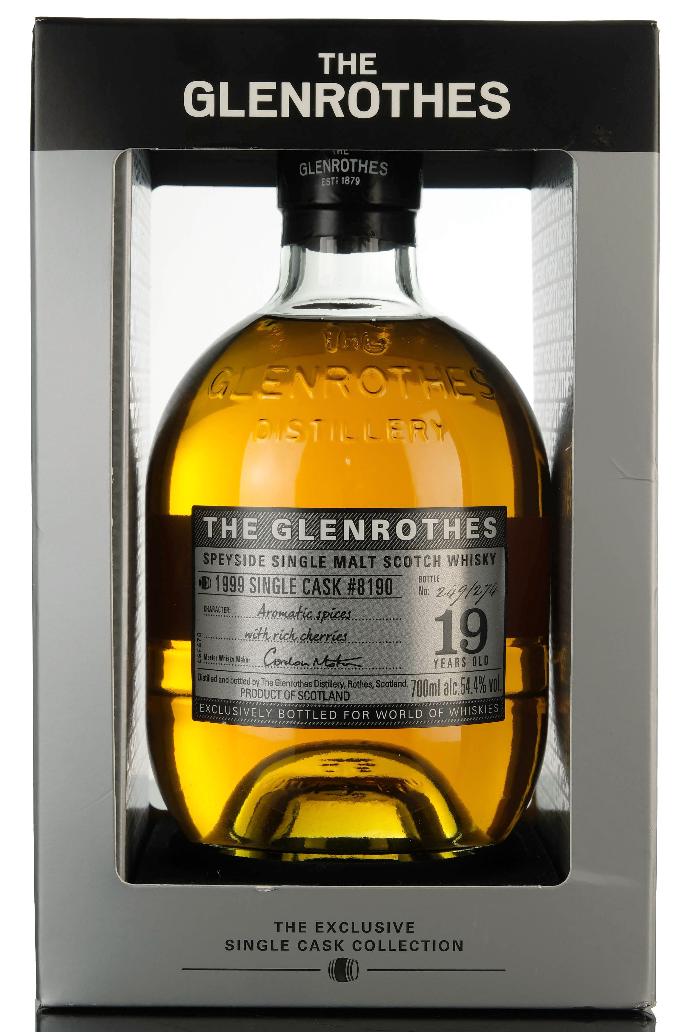 Glenrothes 1999 - 19 Year Old - Single Cask 8190
