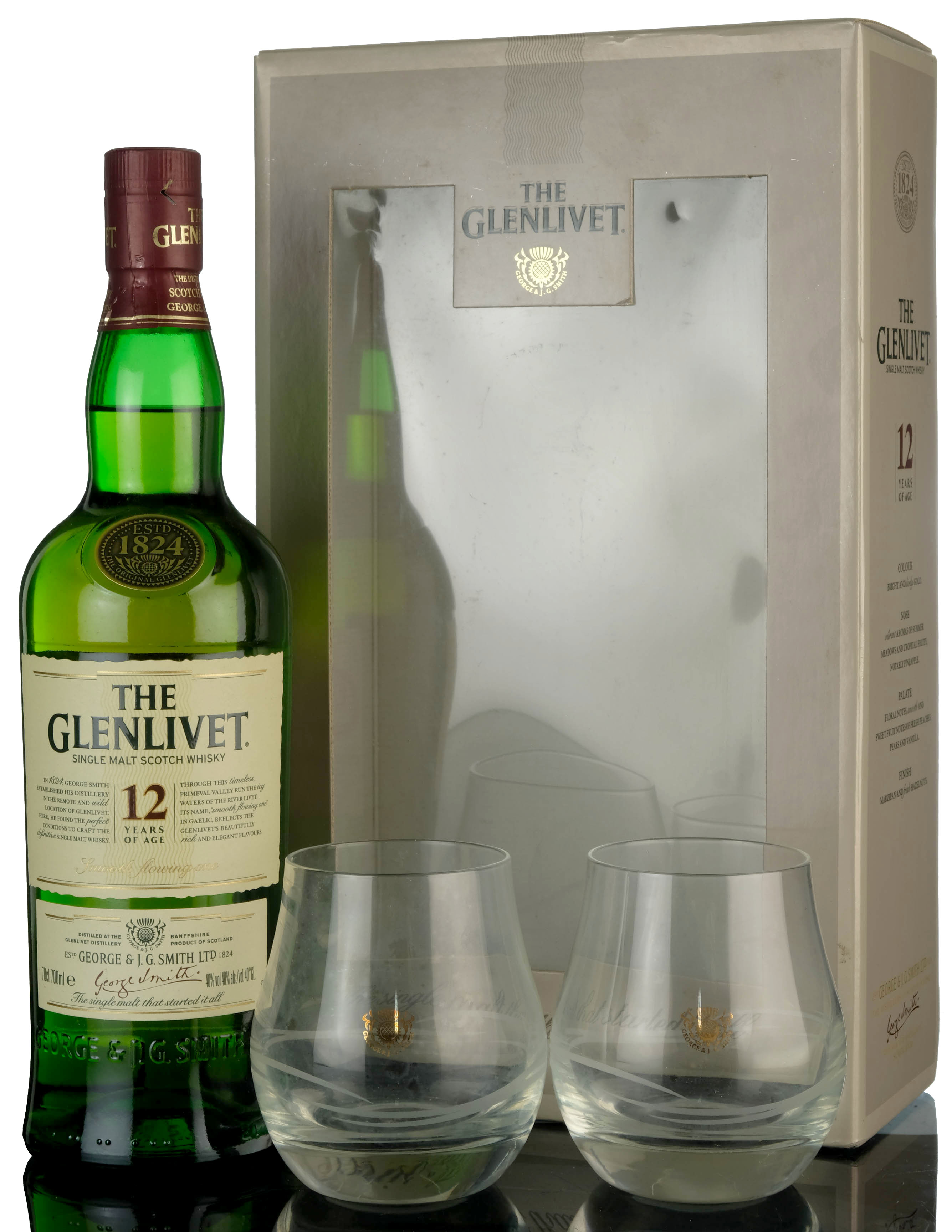 Glenlivet 12 Presentation Set