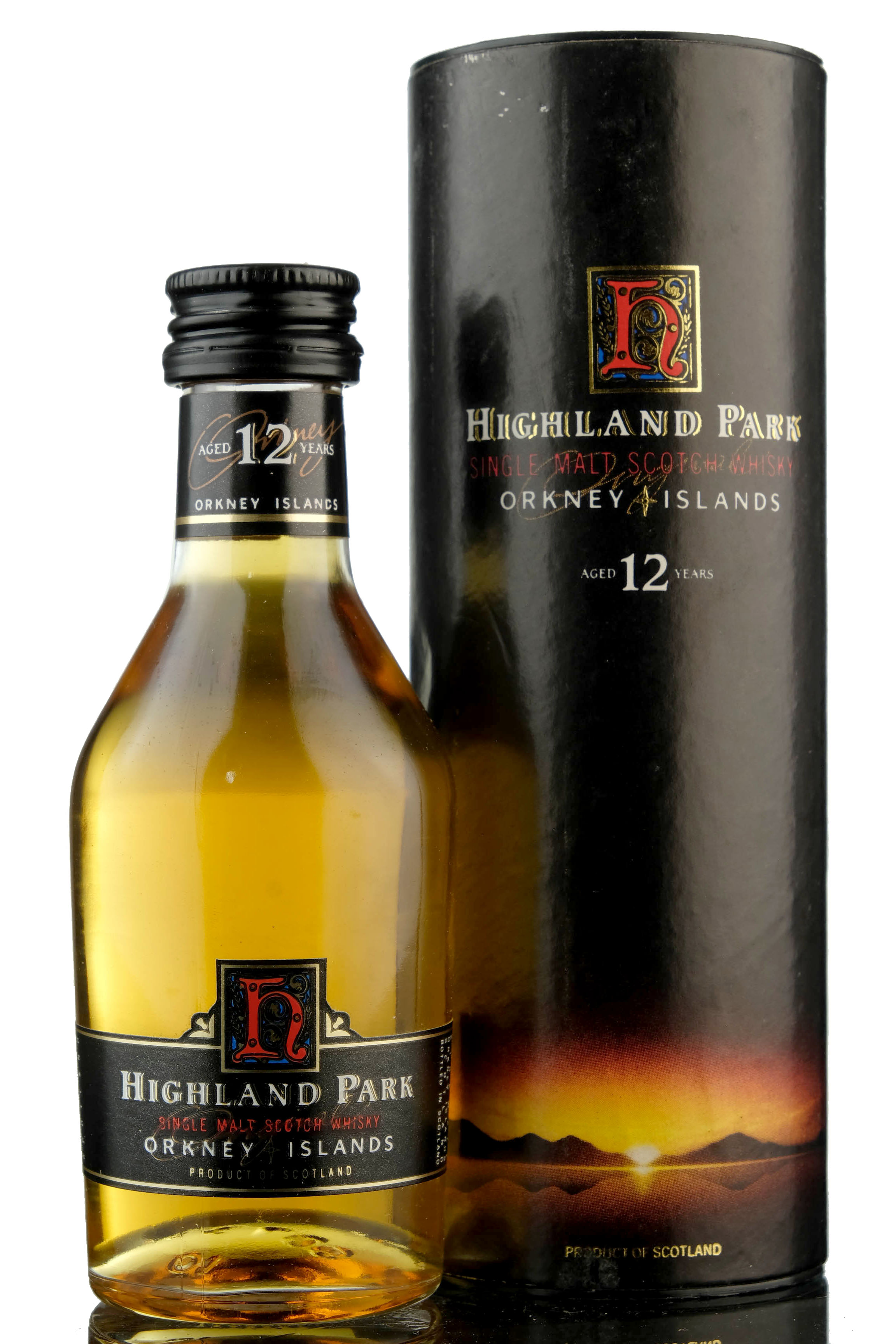 Highland Park 12 Year Old Miniature