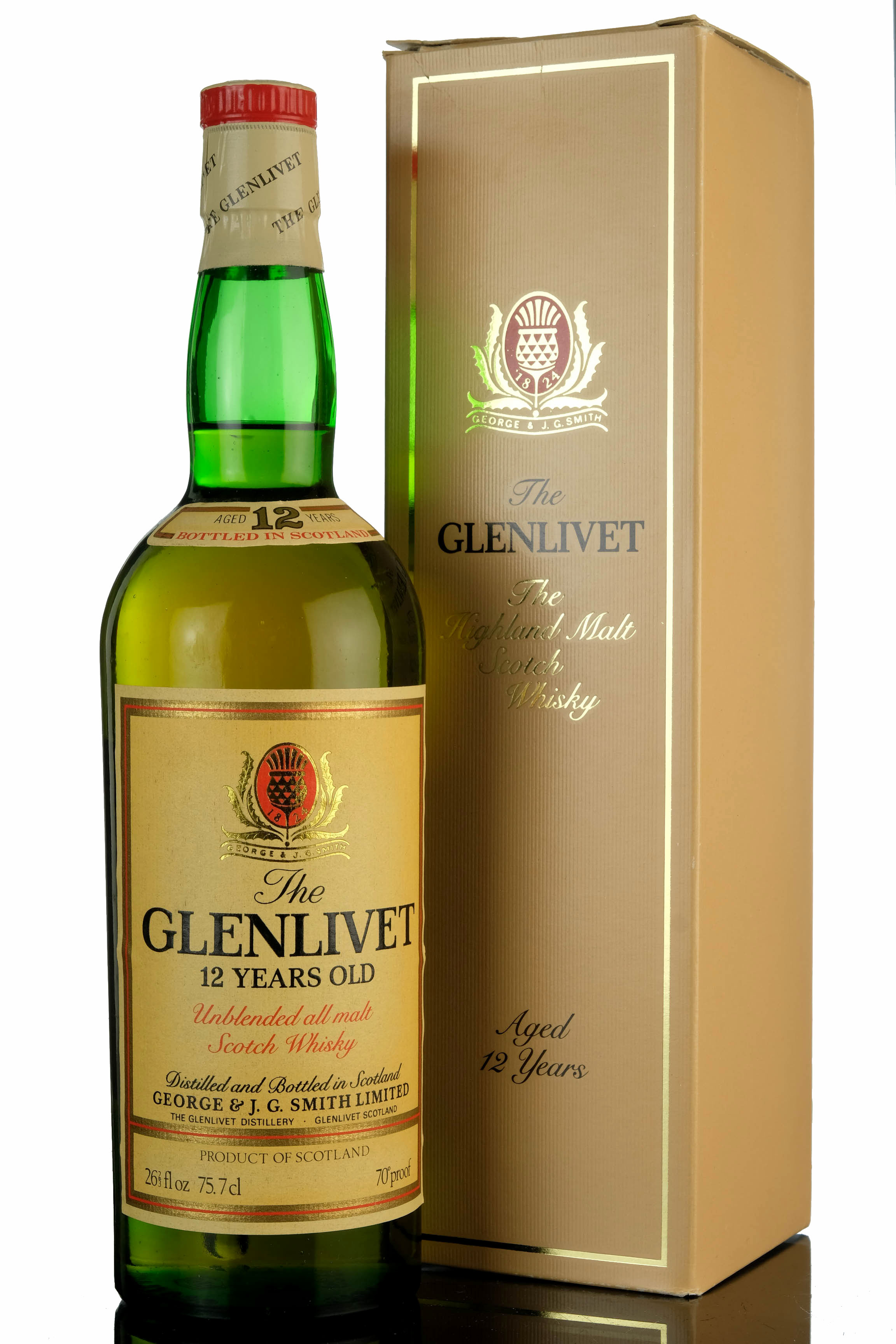 Glenlivet 12 Year Old - Late 1970s