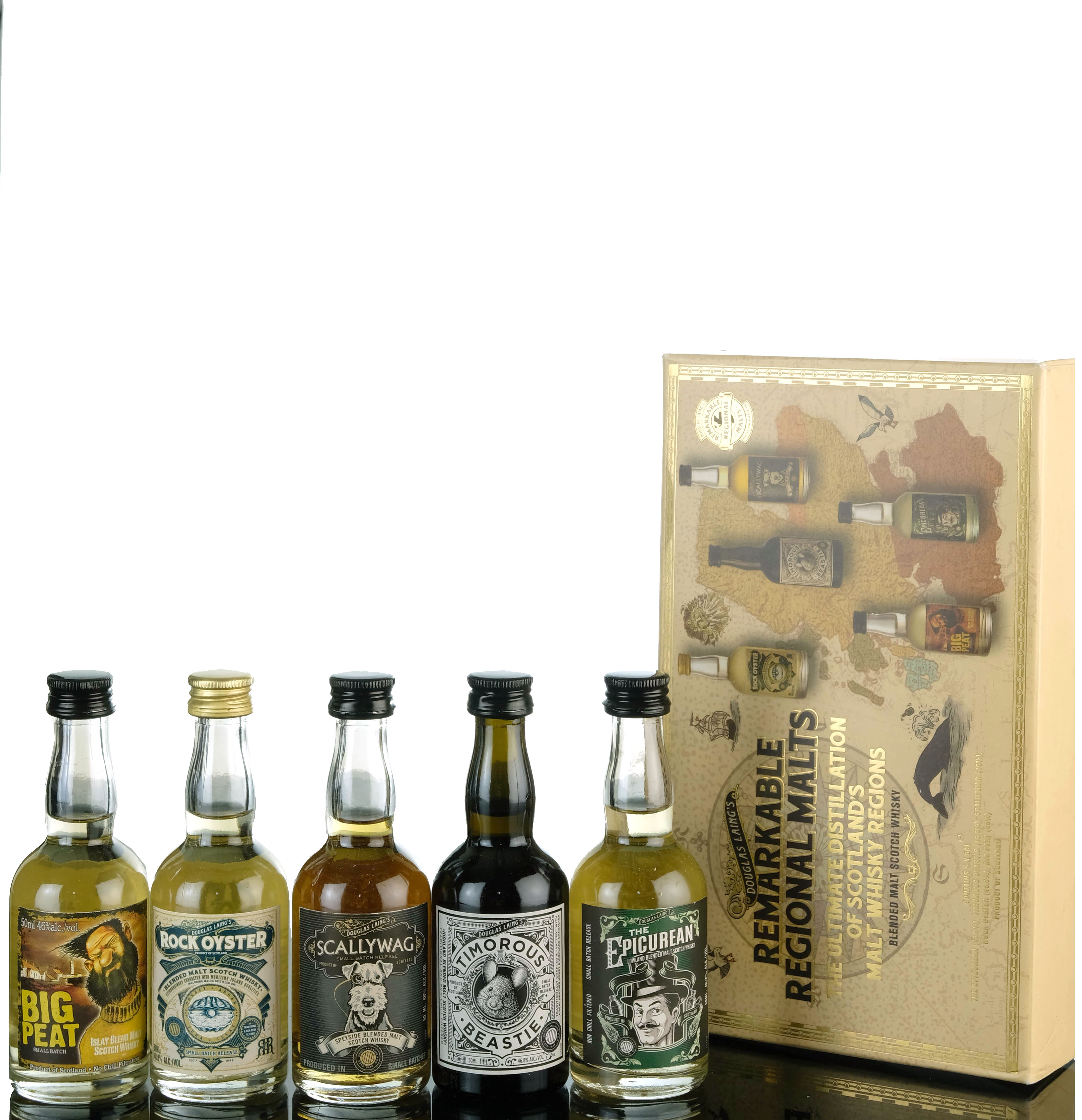 Remarkable Regional Malts - Miniature Set