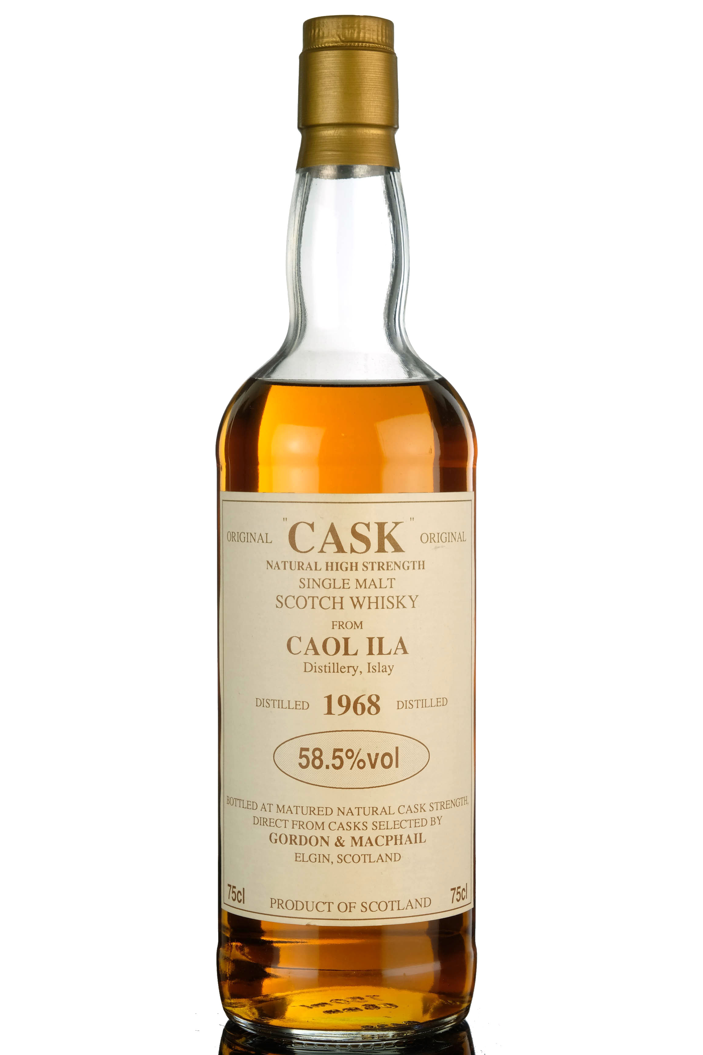 Caol Ila 1968 - Gordon & MacPhail - CASK