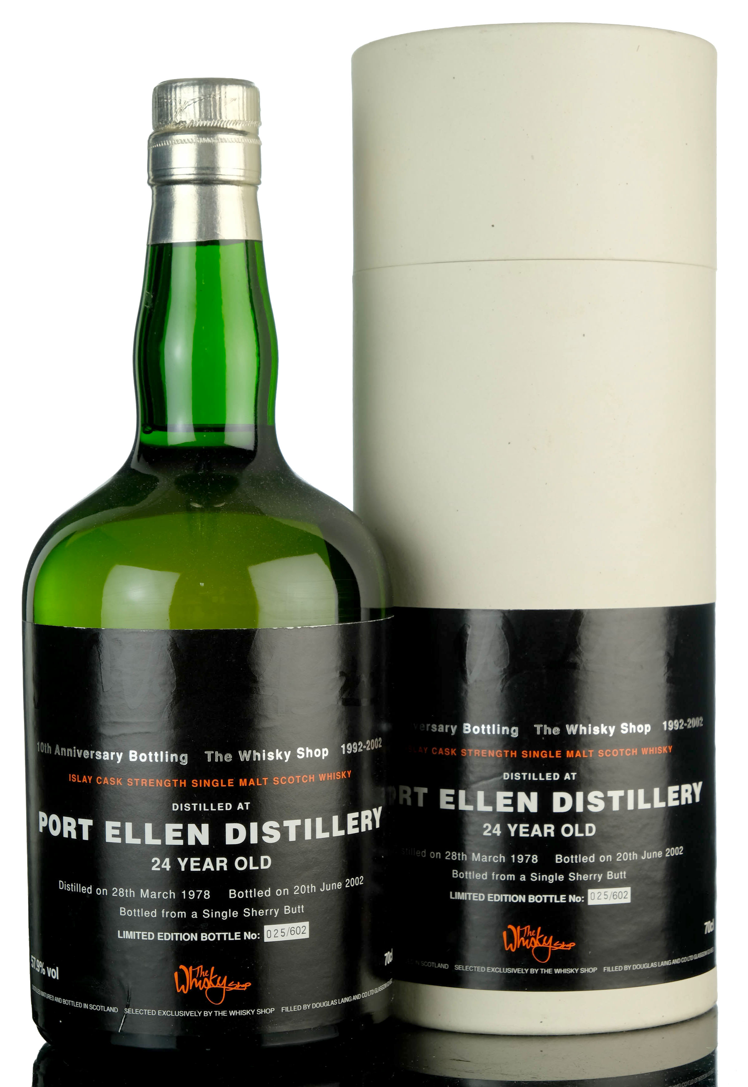 Port Ellen 1978 - 2002 24 The Whisky Shop