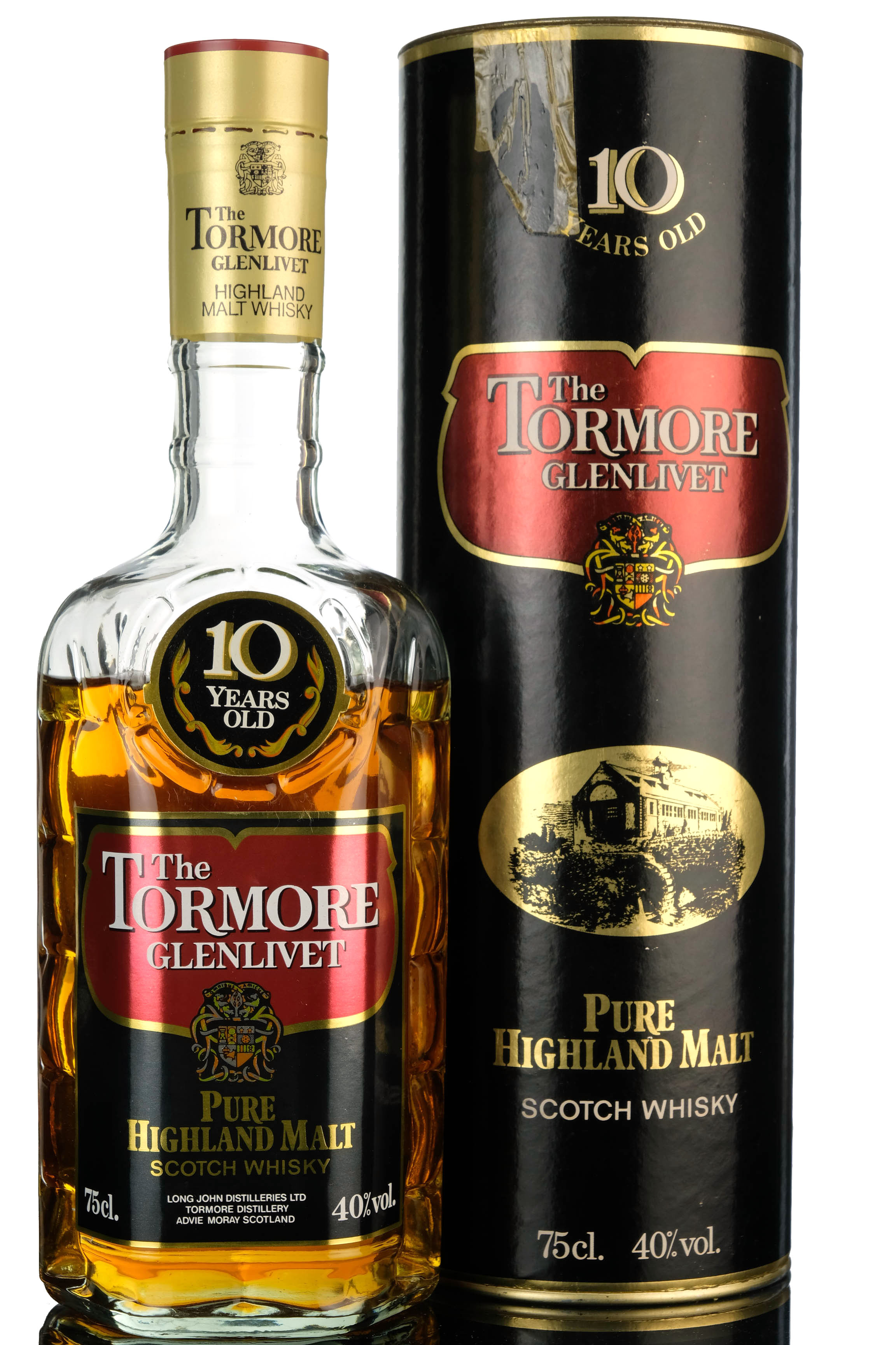 Tormore-Glenlivet 10 Year Old - 1980s