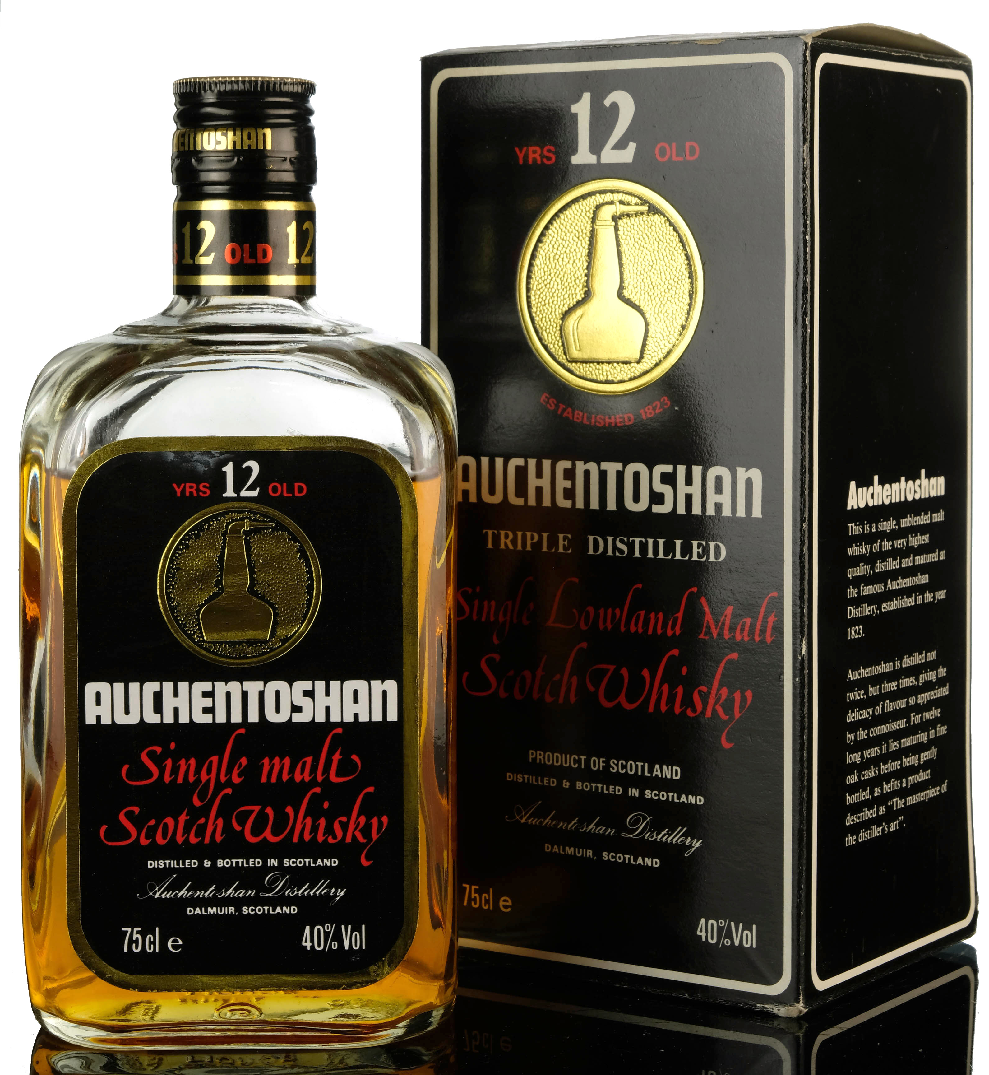 Auchentoshan 12 Year Old - 1980s