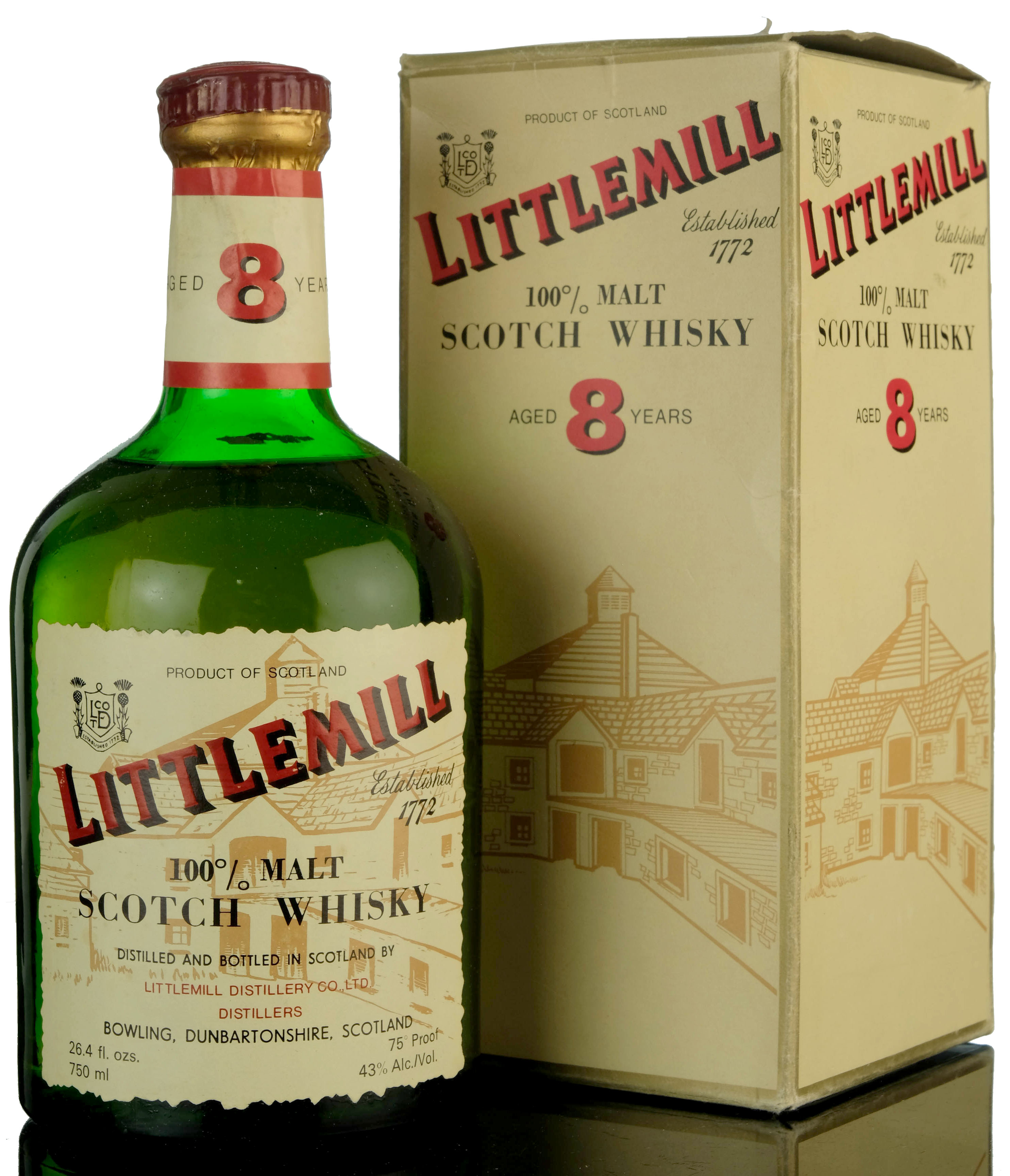 Littlemill 8 Year Old - 1980s