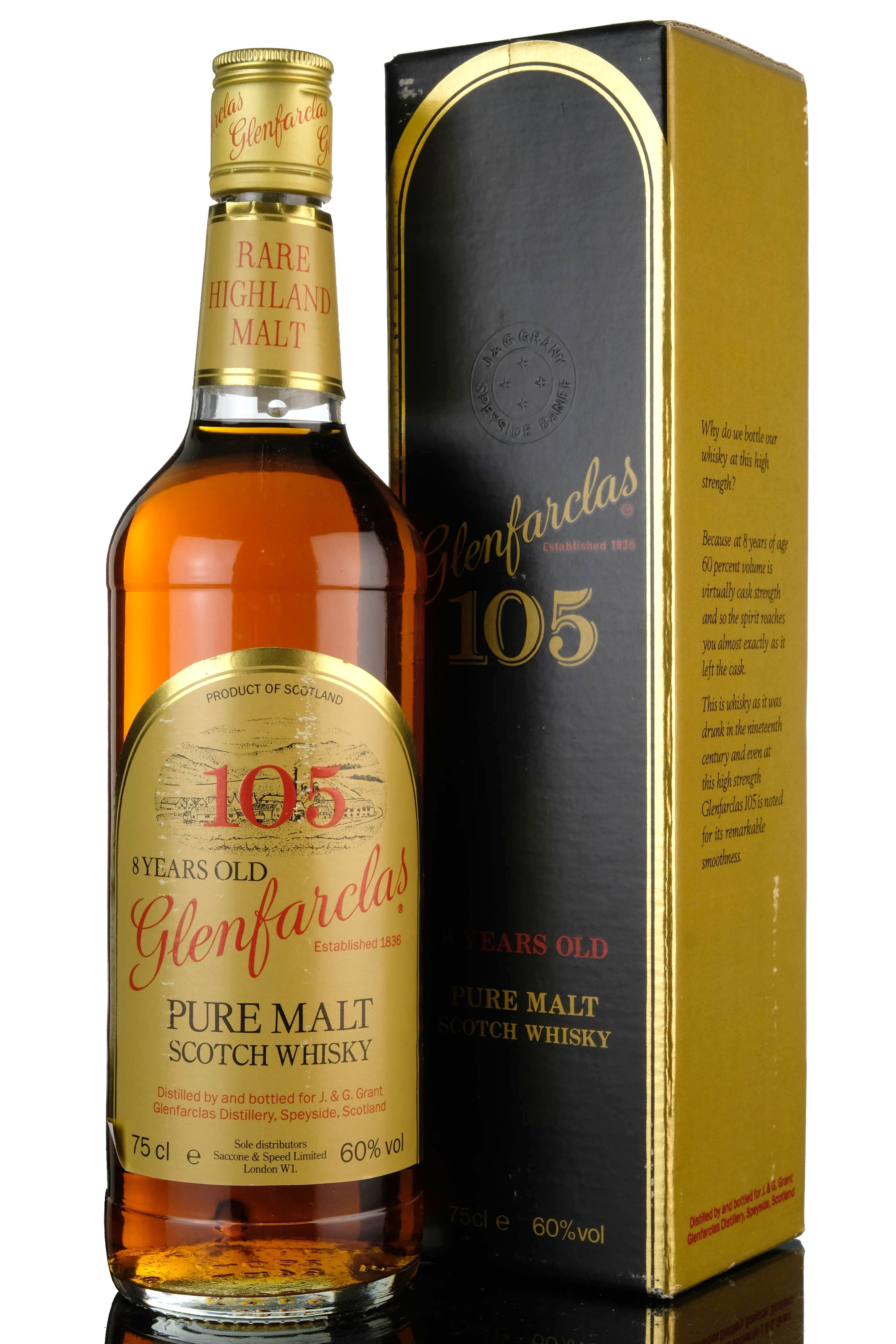 Glenfarclas 8 Year Old - 105 - 1980s