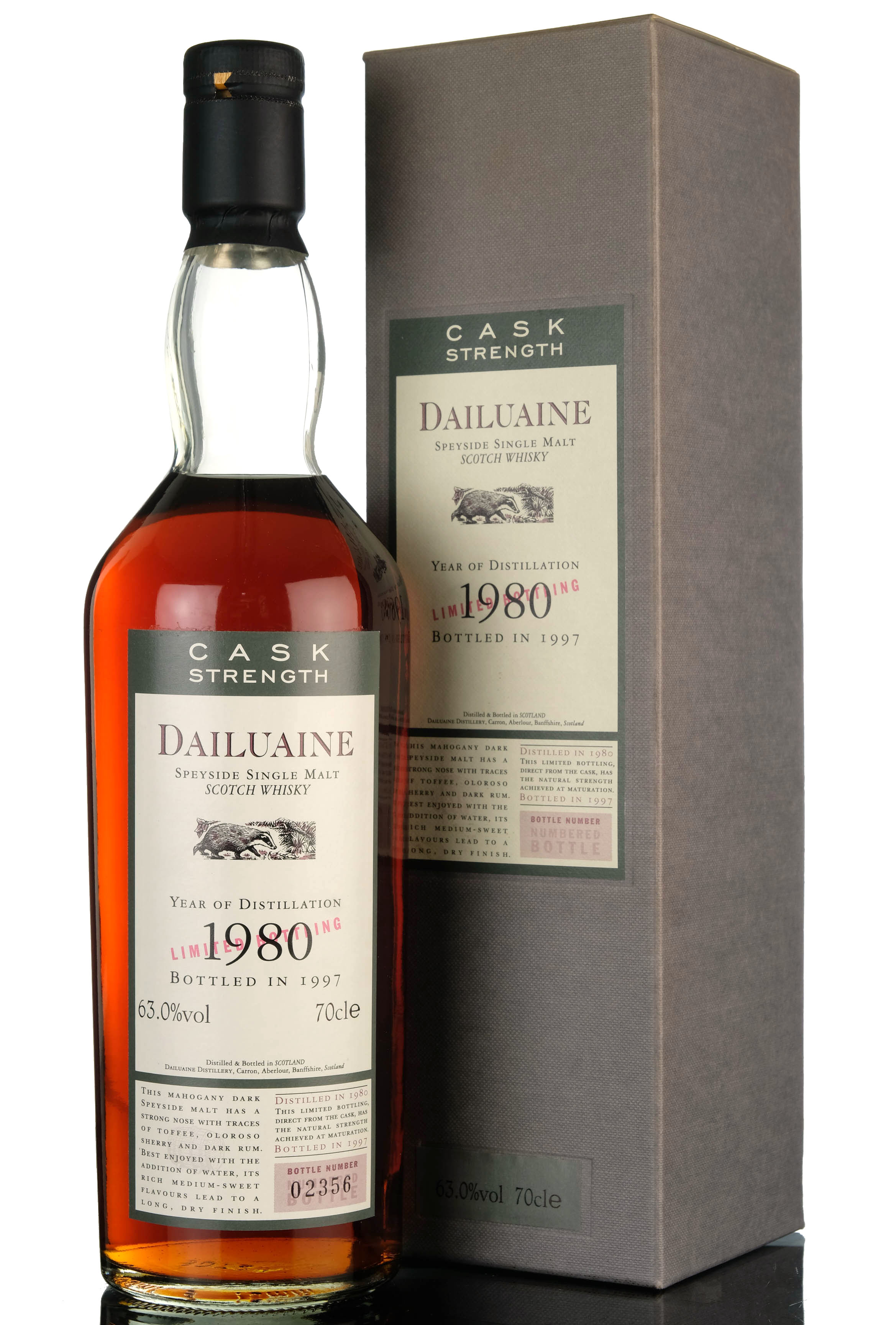 Dailuaine 1980-1997 - Flora & Fauna - Cask Strength