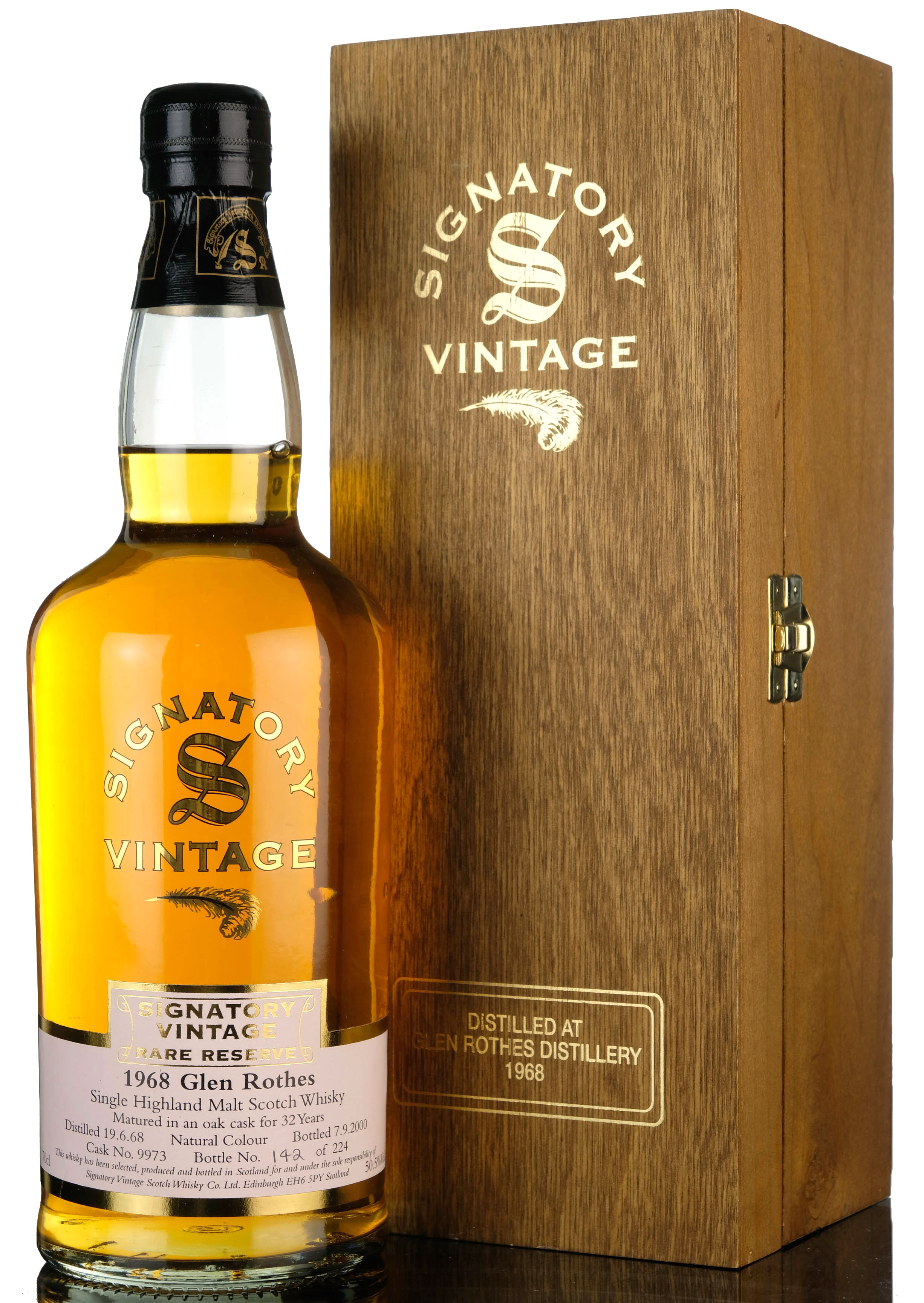 Glenrothes 1968 - 2000 32 Signatory Vintage Single Cask 9973