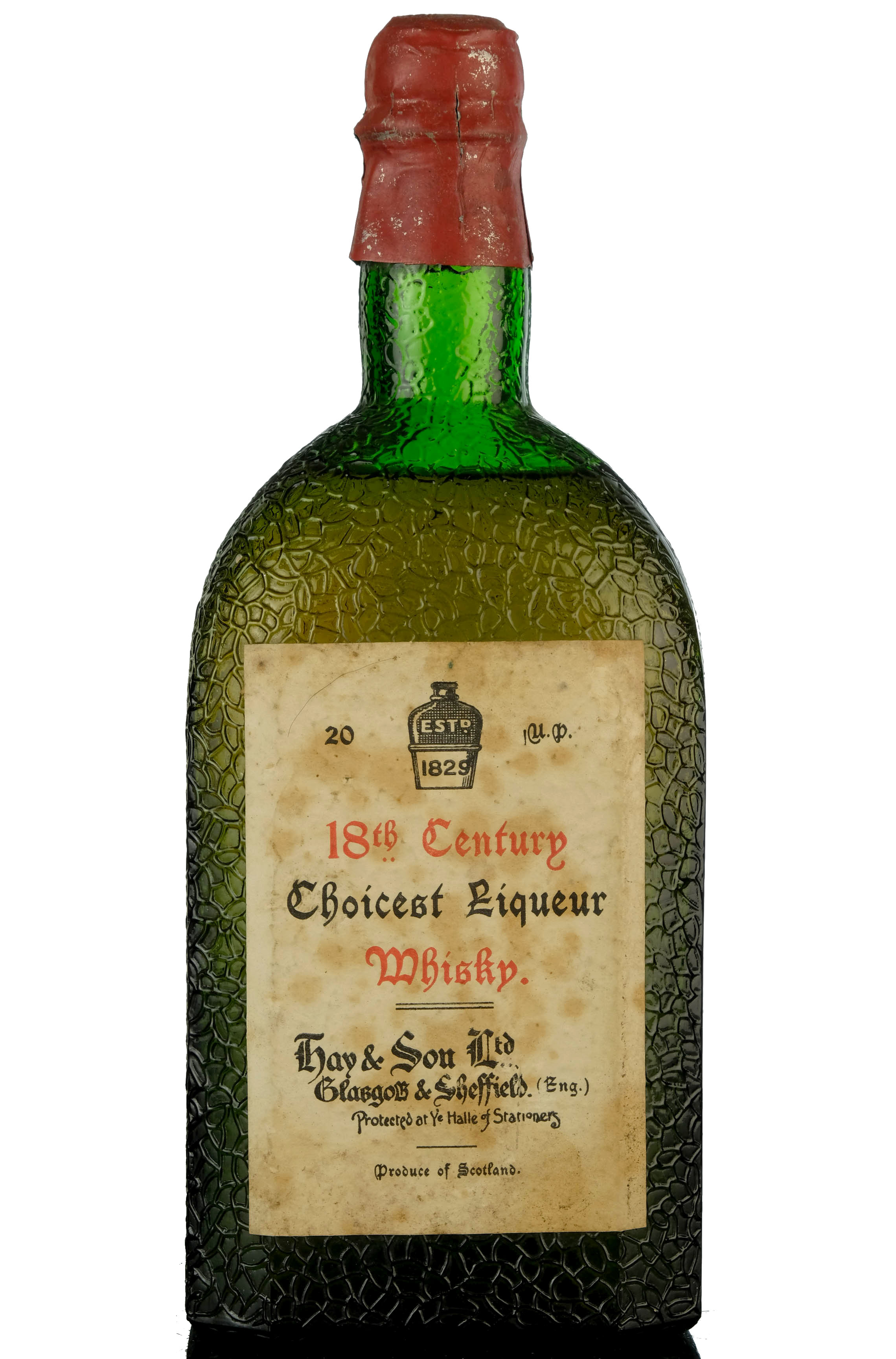 Choicest Liqueur  18th Century Whisky