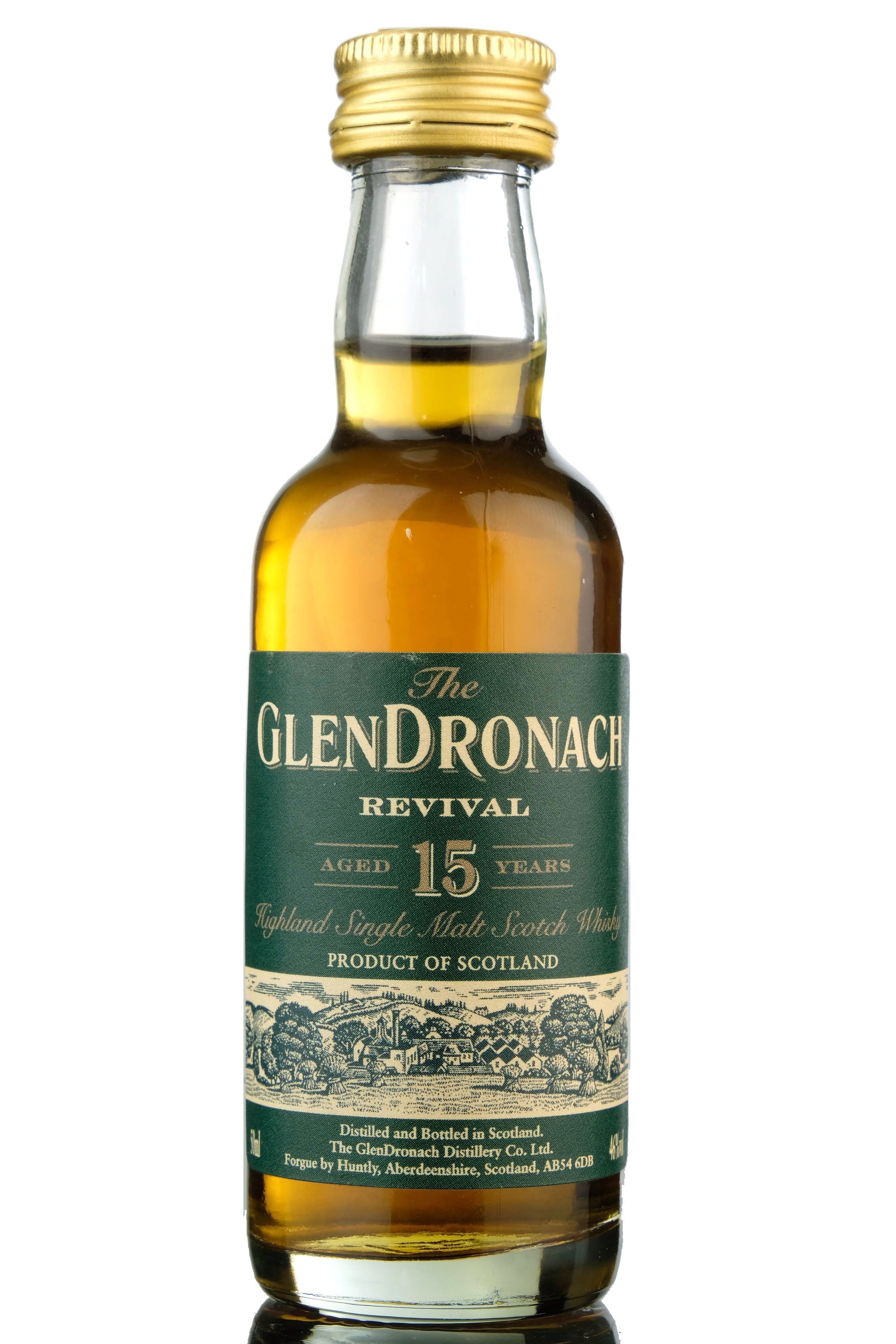 Glendronach 15 Year Old - Revival Miniature
