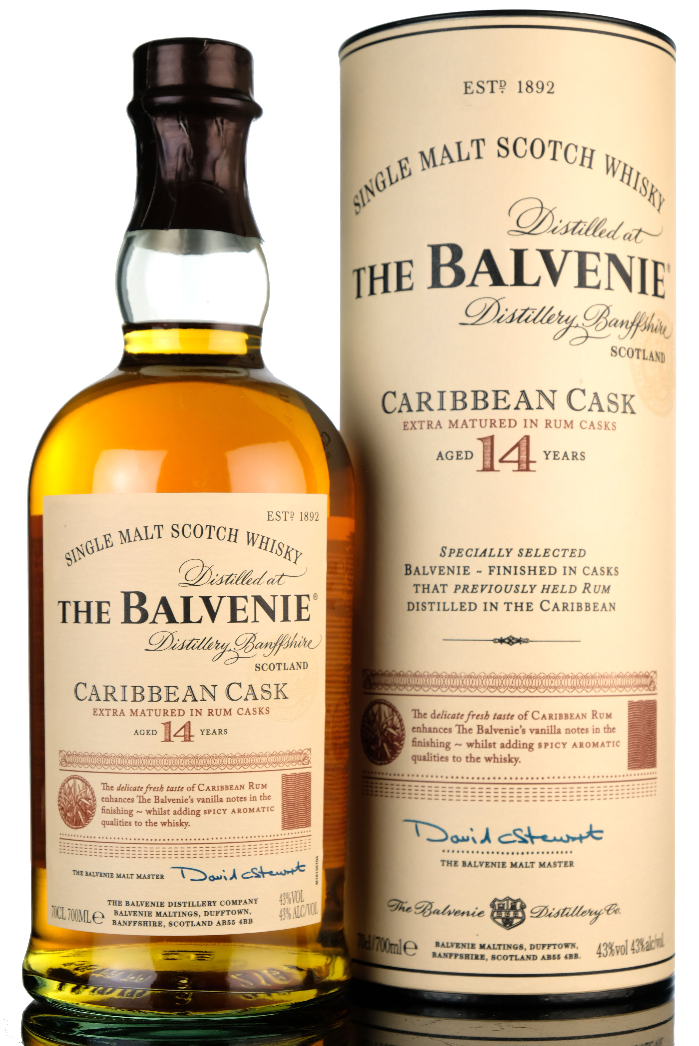 Balvenie 14 Year Old - Caribbean Cask