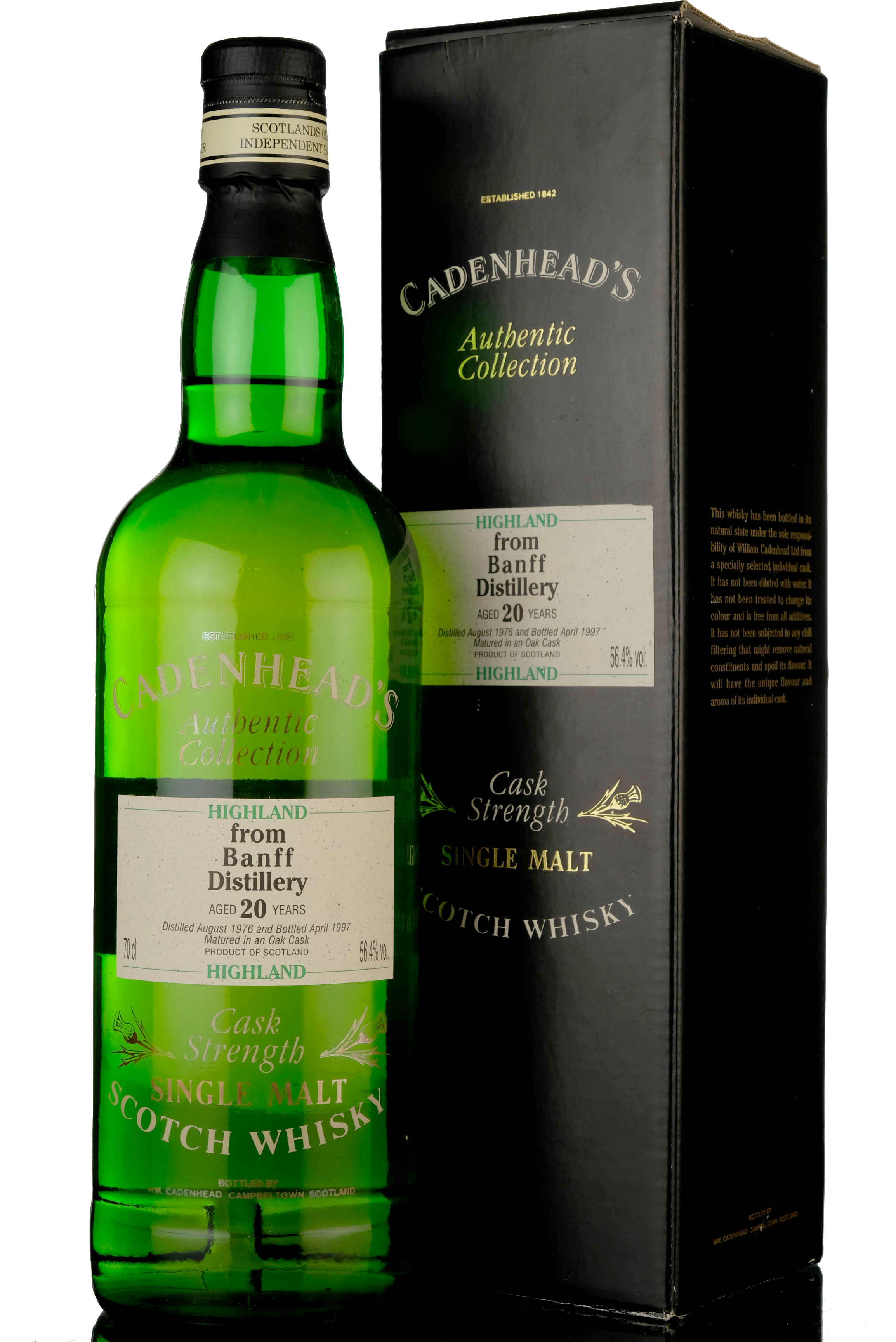 Banff 1976 - 1997 20 Cadenhead Authentic Collection