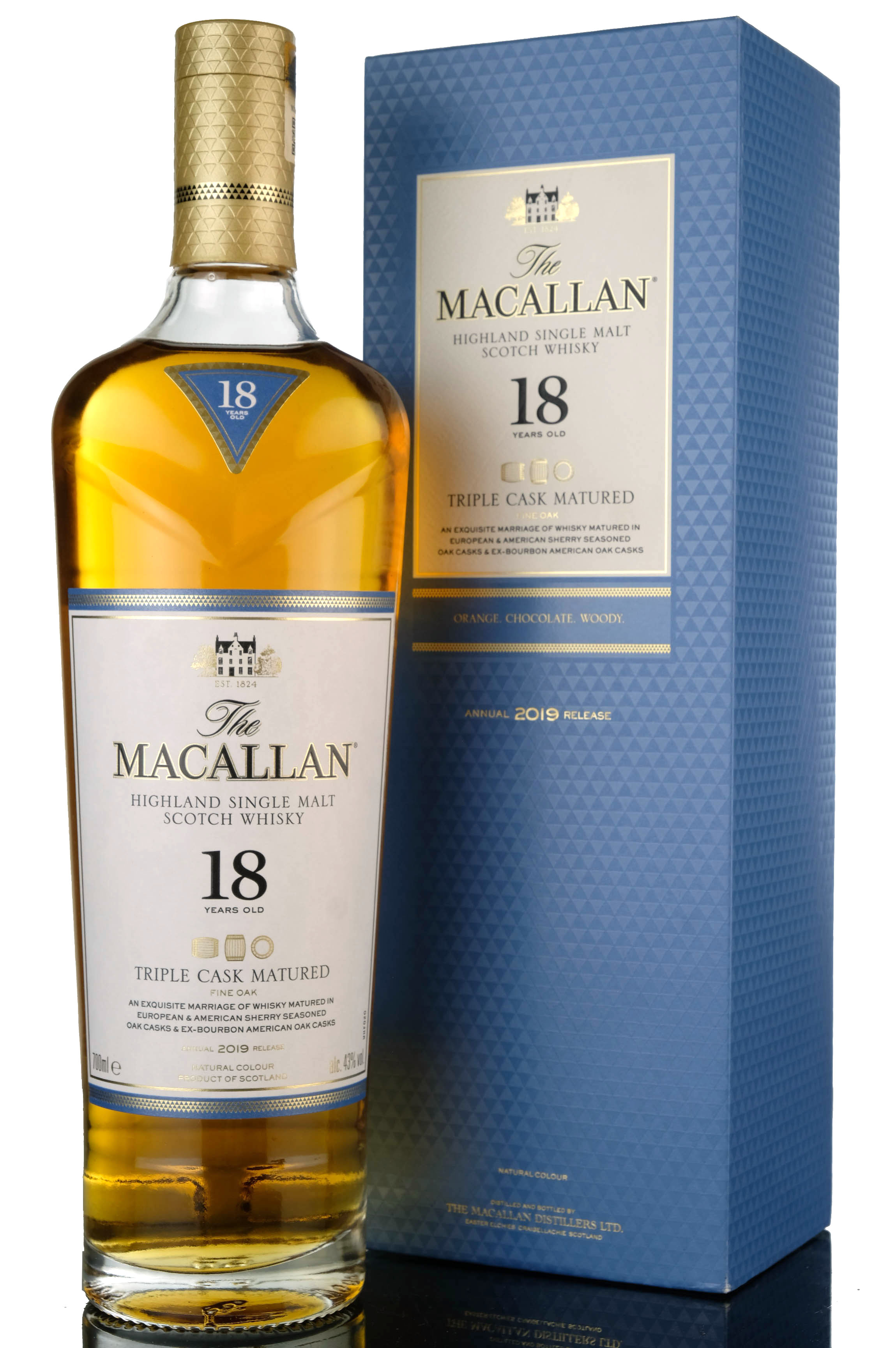 Macallan 18 Year Old - Fine Oak - 2019 Release