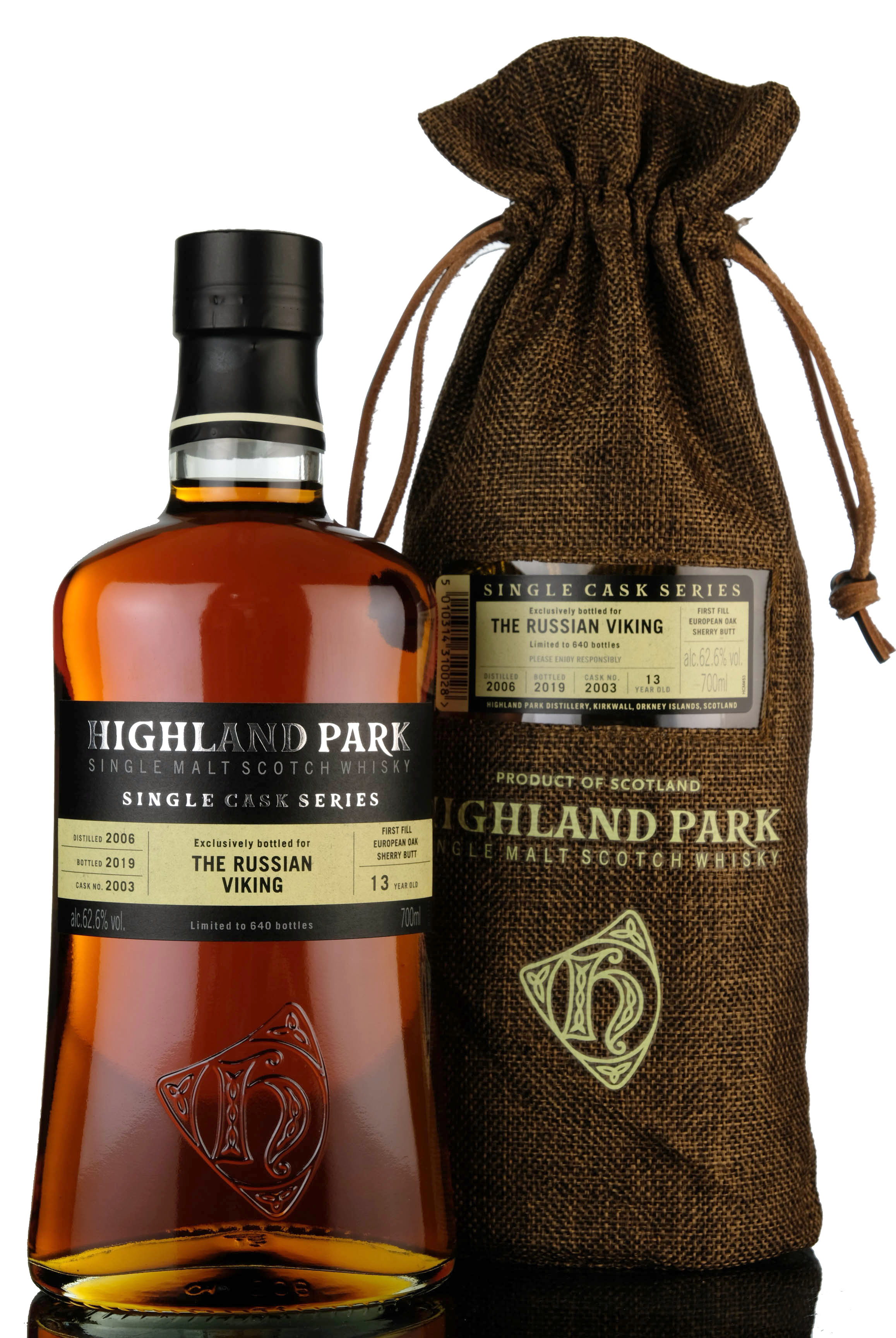 Highland Park 2006 - 2019 Single Cask 2003 The Russian Viking Exclusive