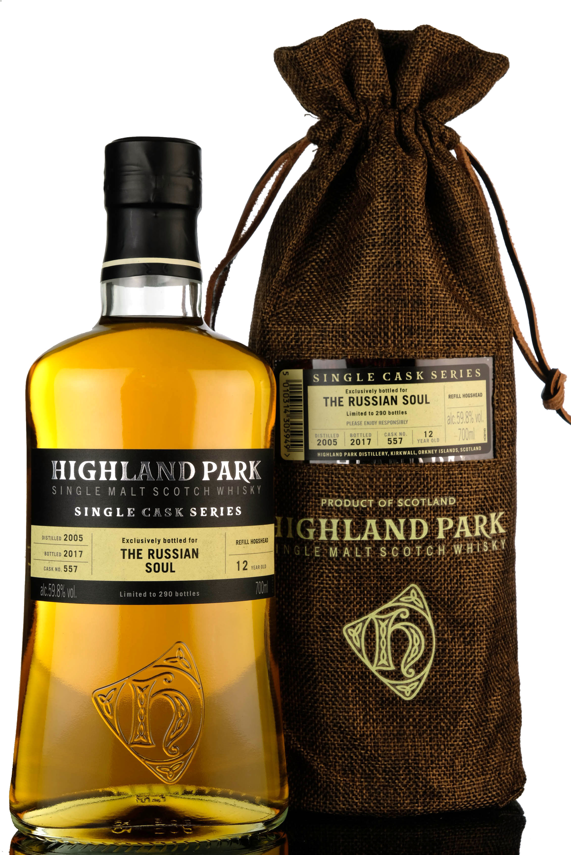 Highland Park 2005 - 2017 Single Cask 557 The Russian Soul Exclusive