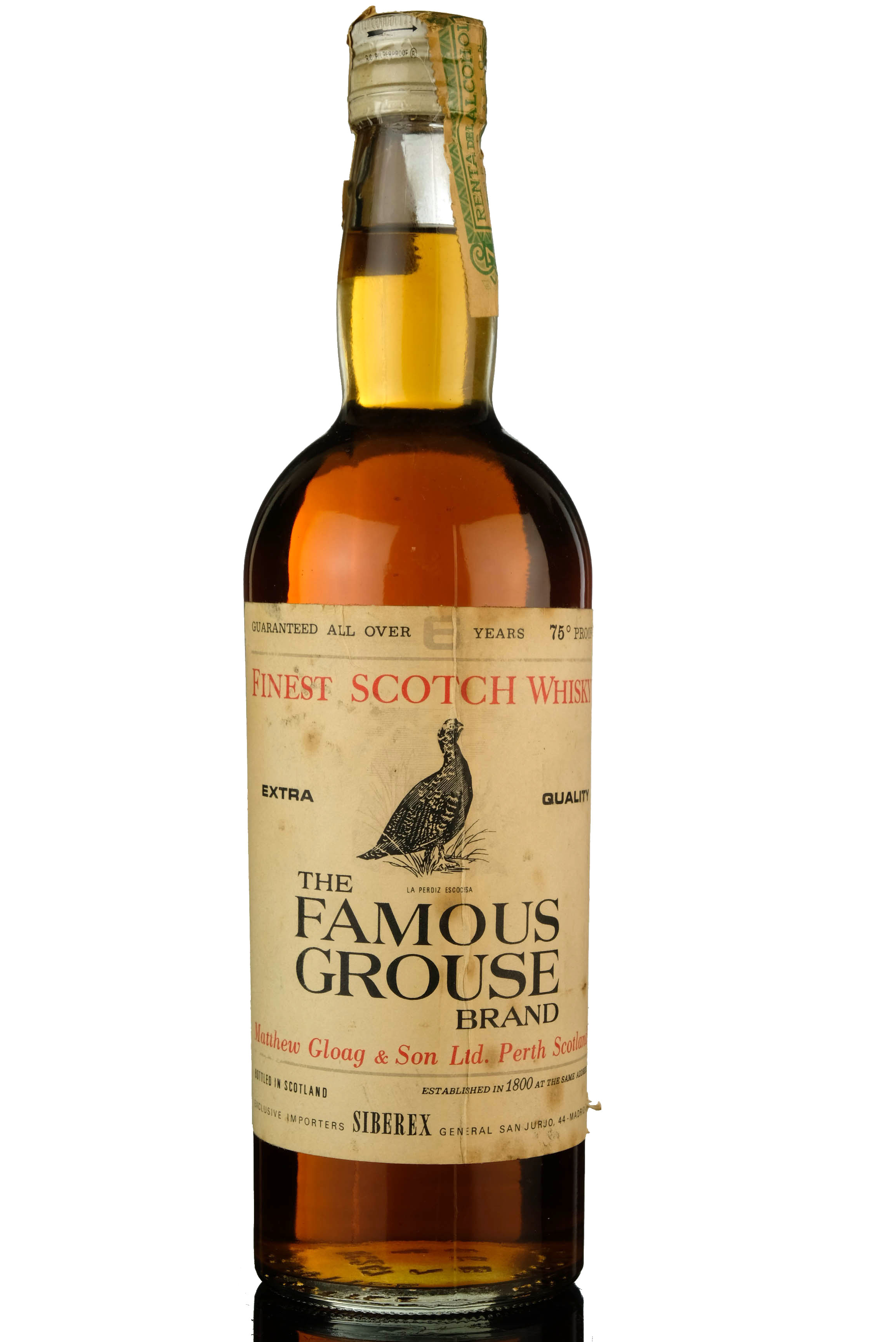 Famous Grouse 6 Year Old - 1960s