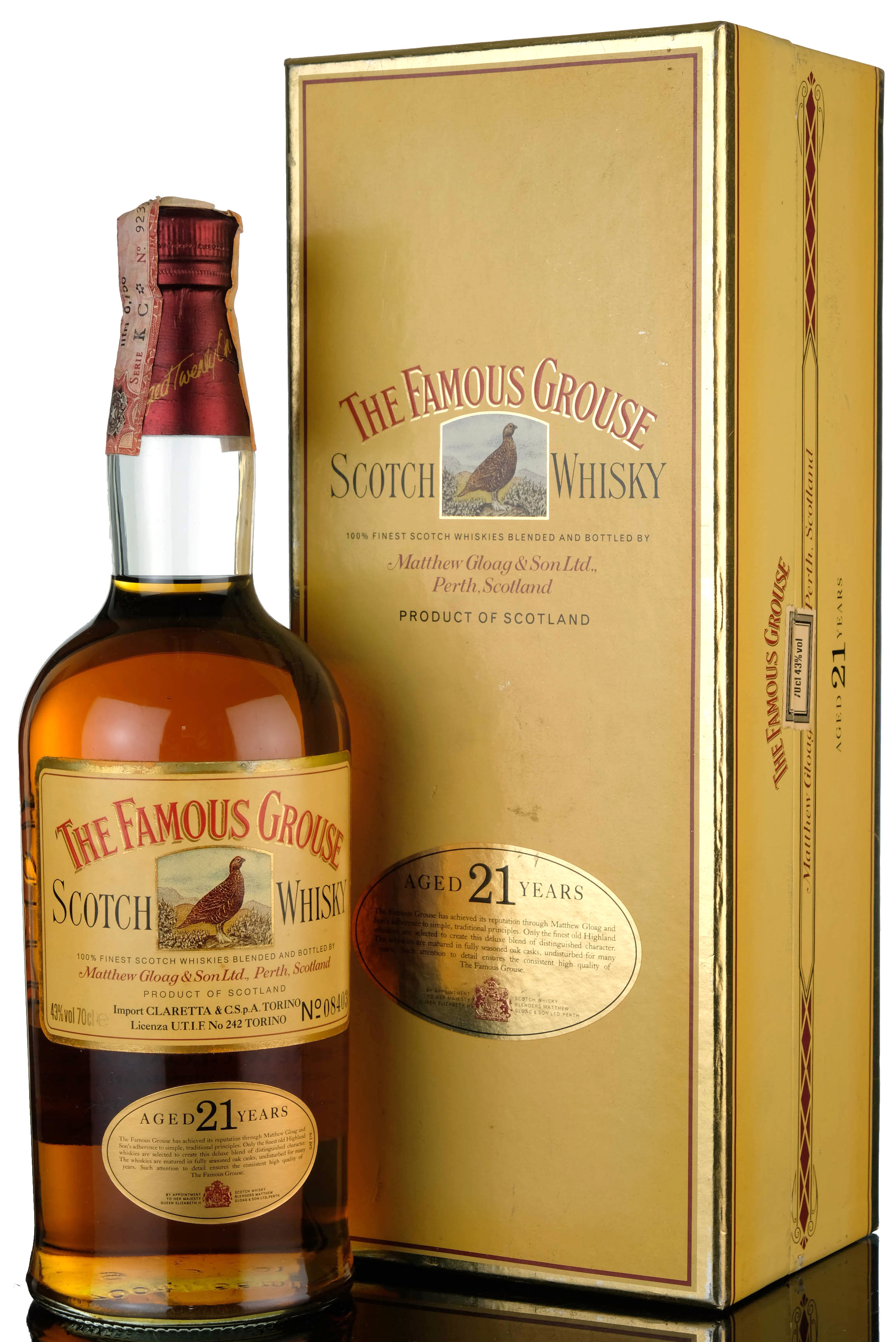 Famous Grouse 21 Year Old - 1990s