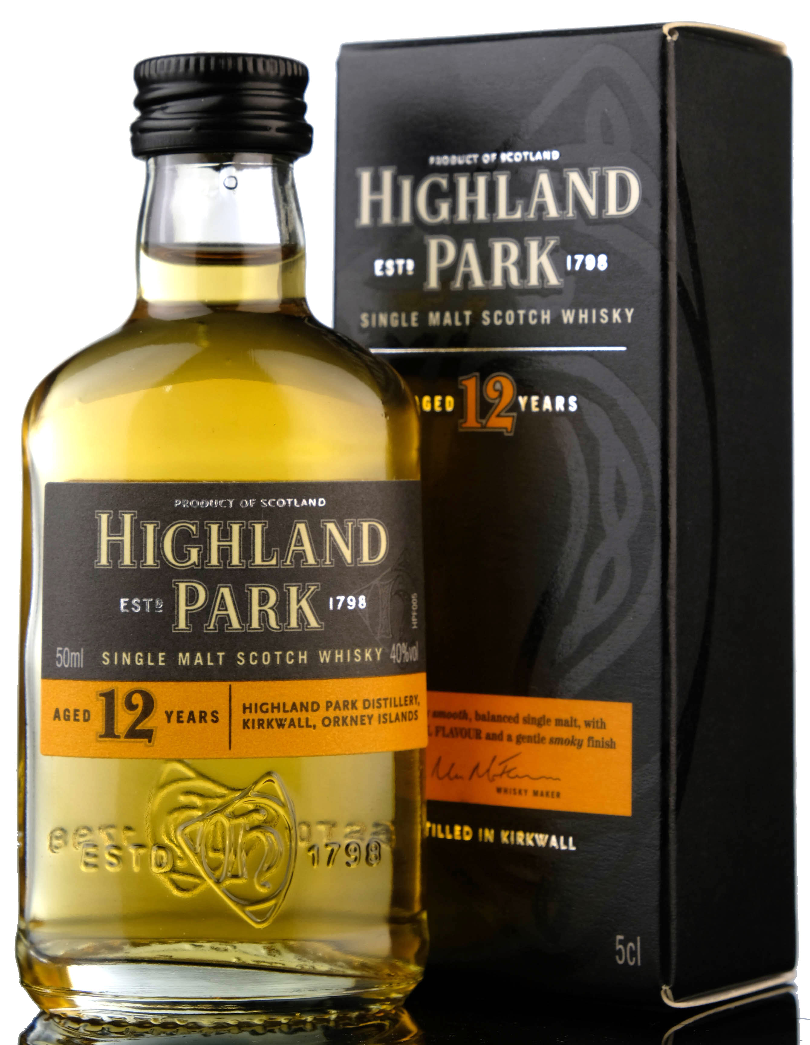 Highland Park 12 Year Old Miniature