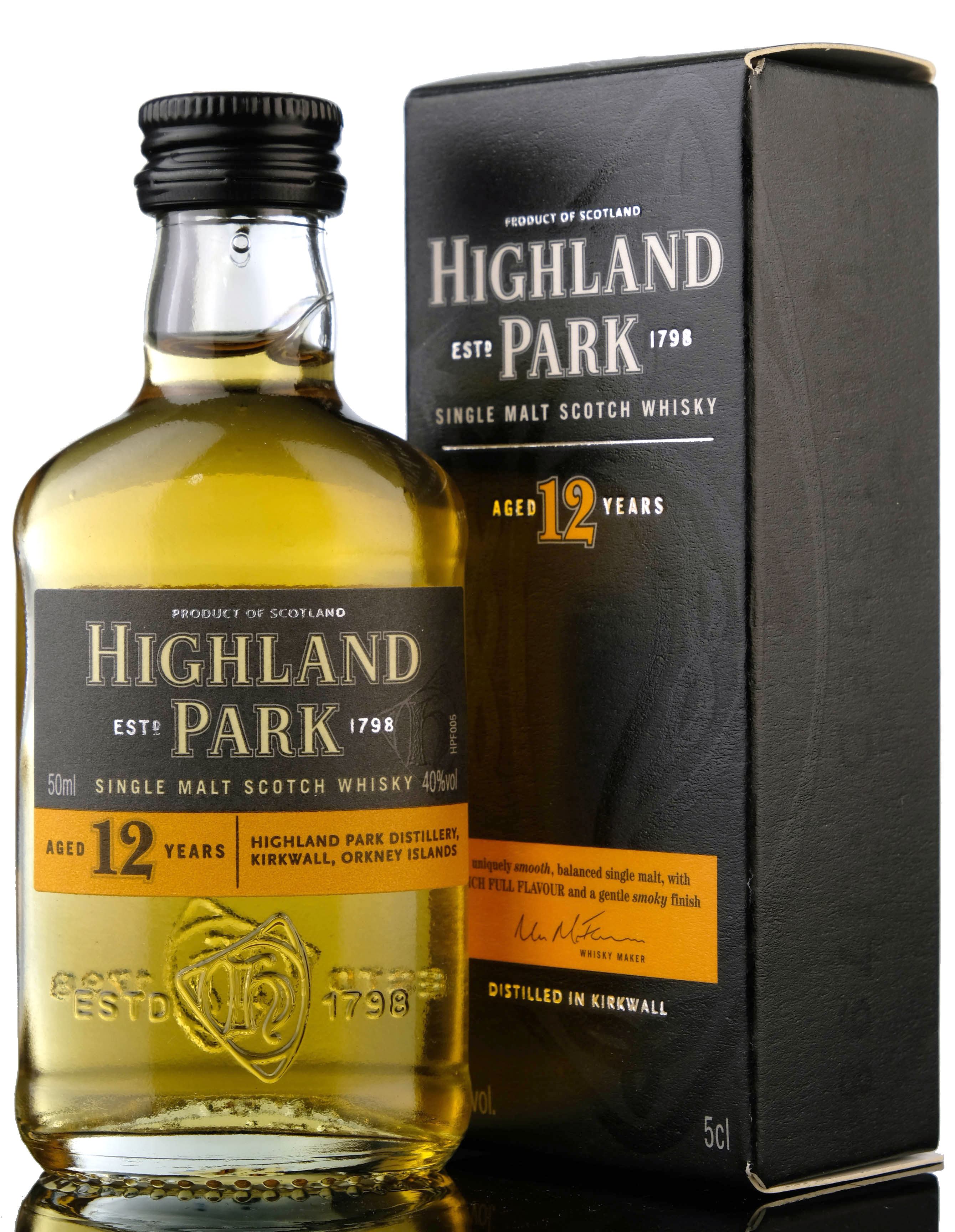 Highland Park 12 Year Old Miniature