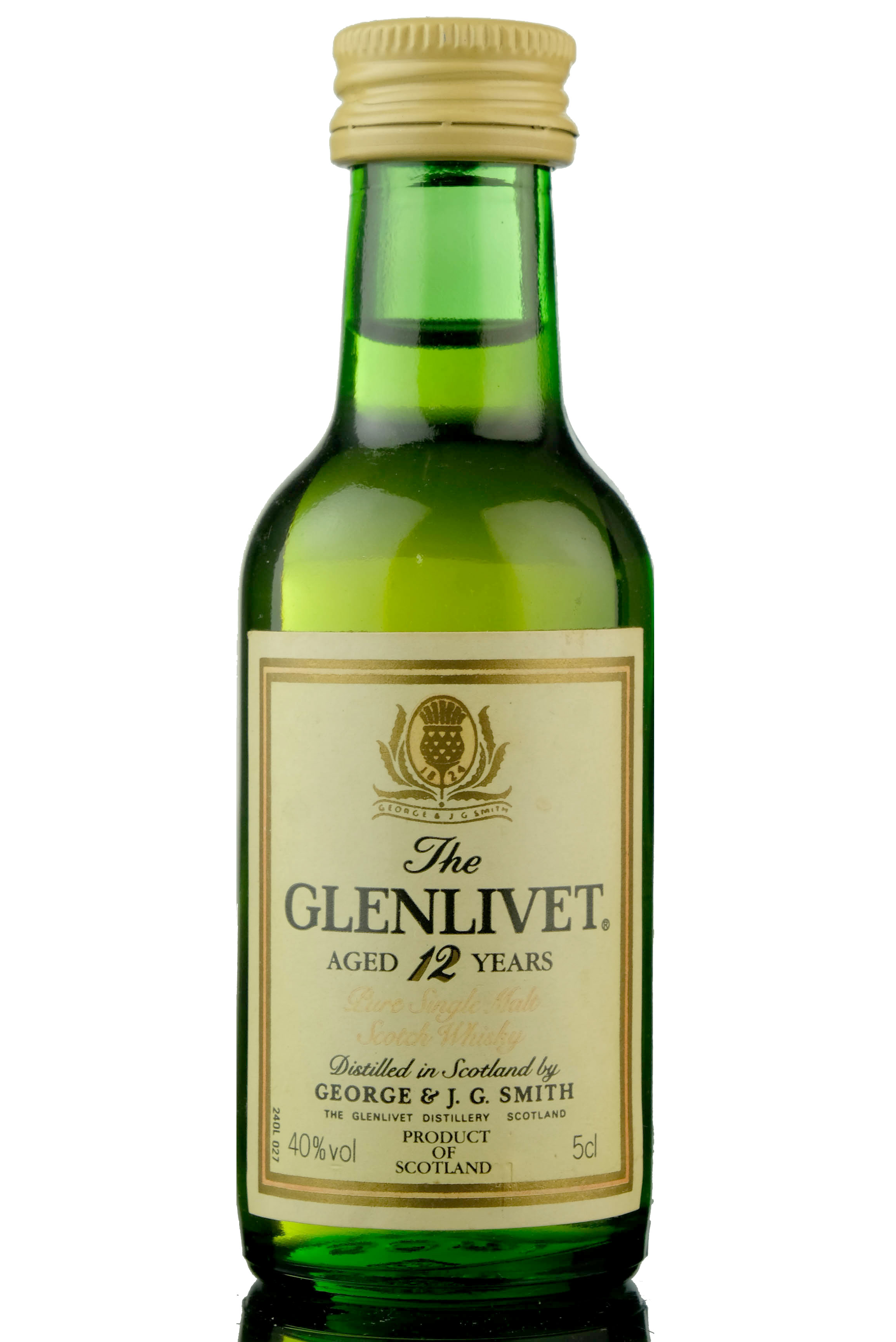 Glenlivet 12 Year Old Miniature
