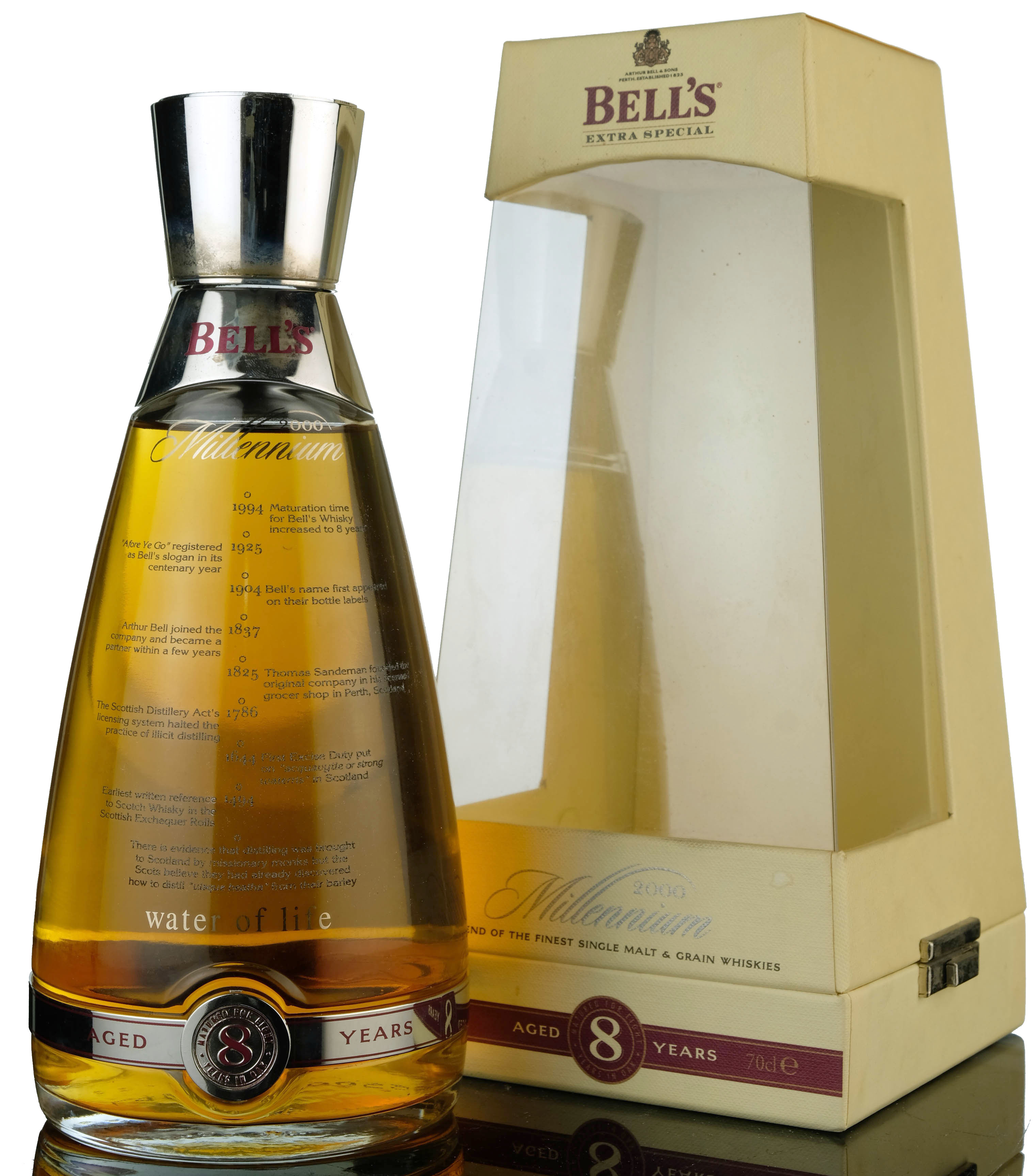 Bells 8 Year Old Extra Special - Millennium 2000 Decanter